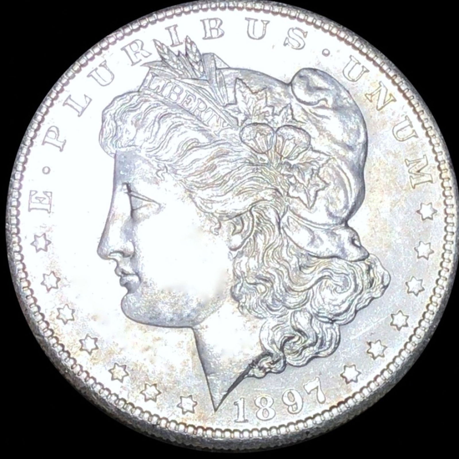 1897-S Morgan Silver Dollar UNCIRCULATED (1 of 2)