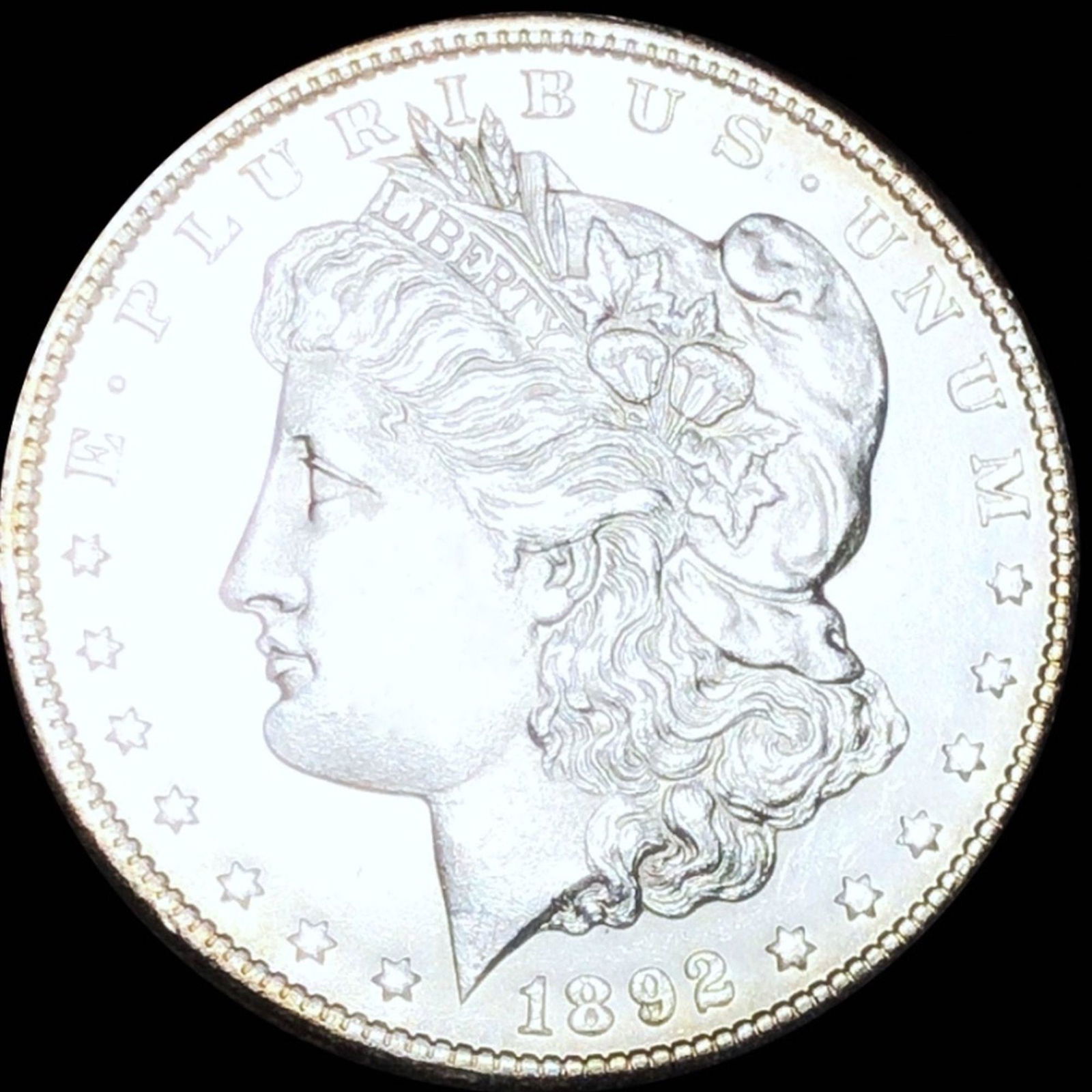 1892-CC Morgan Silver Dollar UNCIRCULATED (1 of 2)