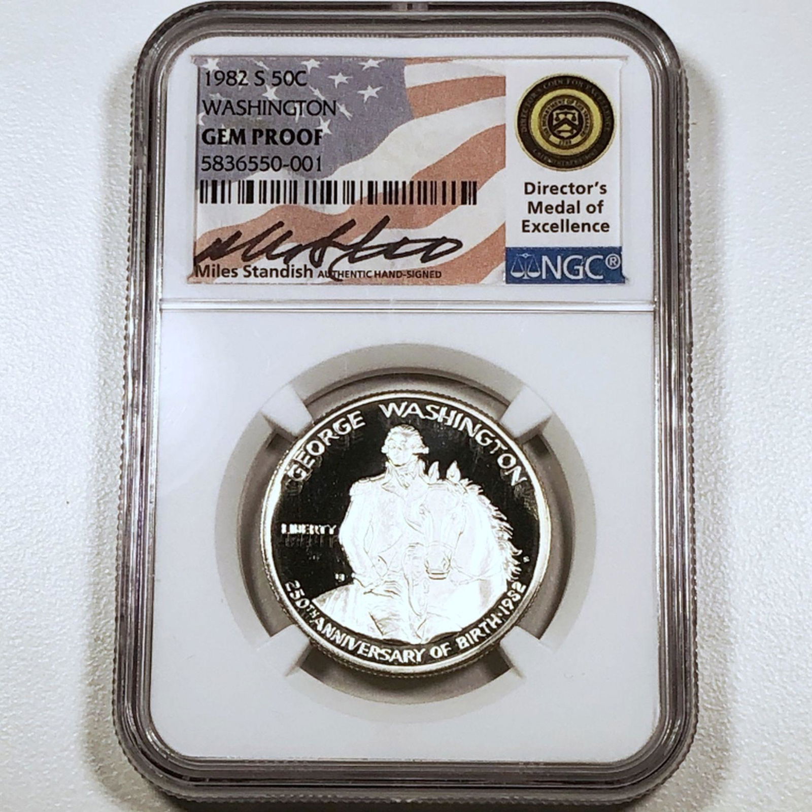 1982-S Washington Half Dollar NGC - GEM PROOF (1 of 2)