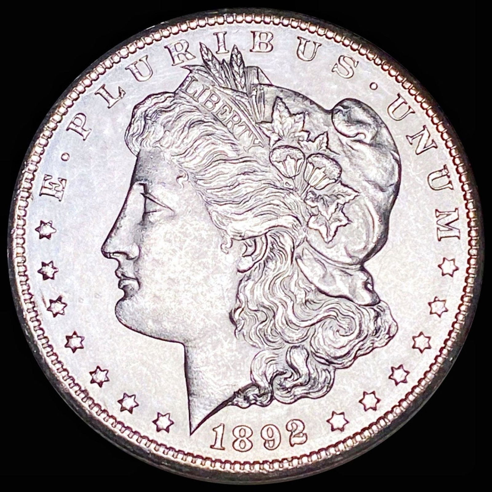 1892-CC Morgan Silver Dollar UNCIRCULATED (1 of 2)