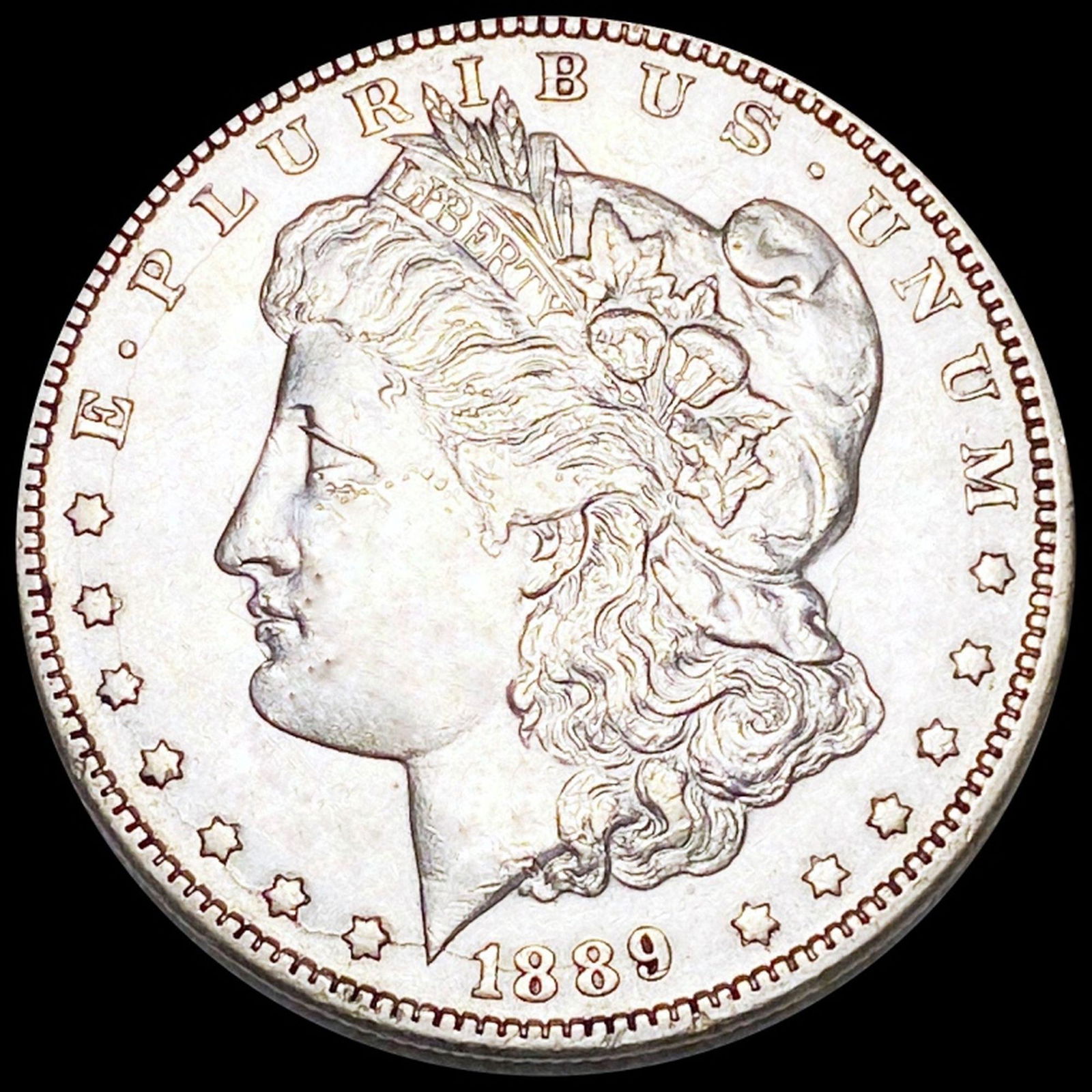 1889-CC Morgan Silver Dollar UNCIRCULATED (1 of 2)