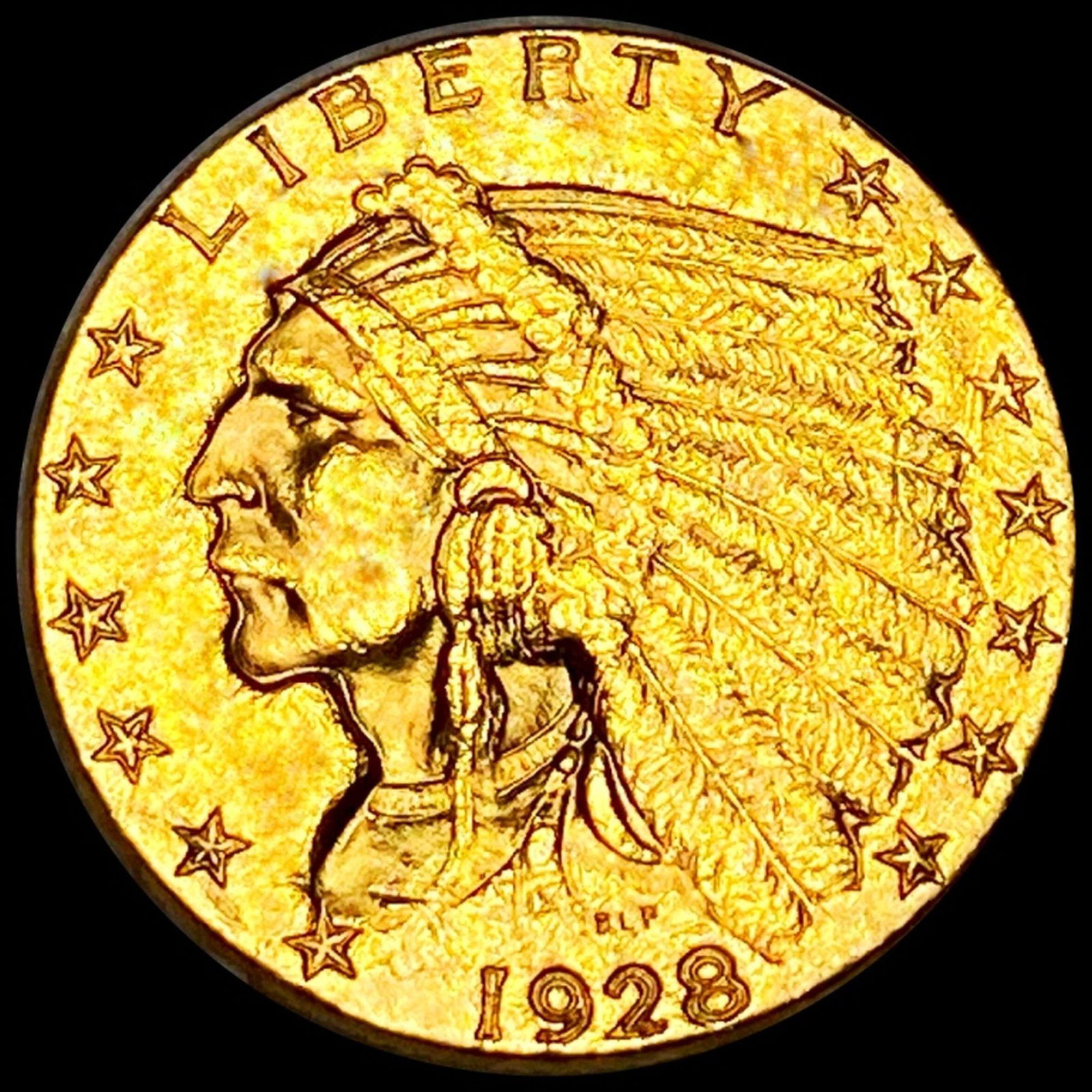 1928 $2.50 Gold Quarter Eagle UNCIRCULATED (1 of 2)