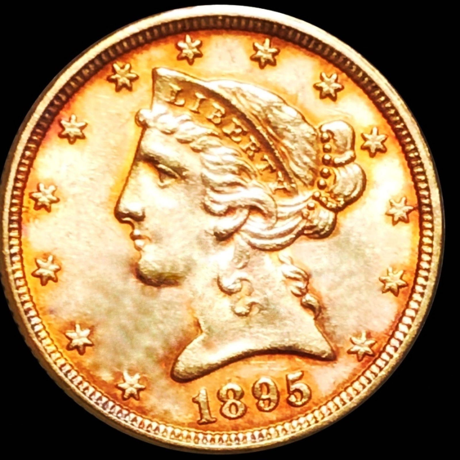 1895 $5 Gold Half Eagle UNCIRCULATED (1 of 2)