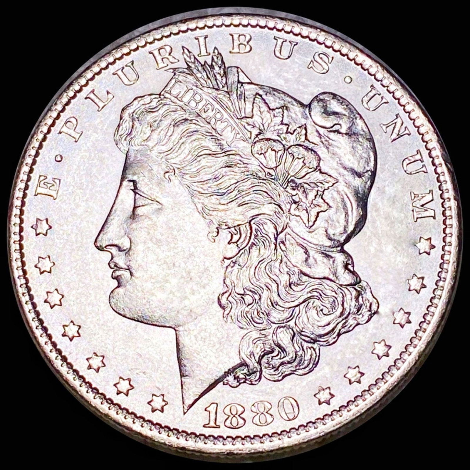 1880-O "MICRO O" Morgan Silver Dollar UNC (1 of 2)