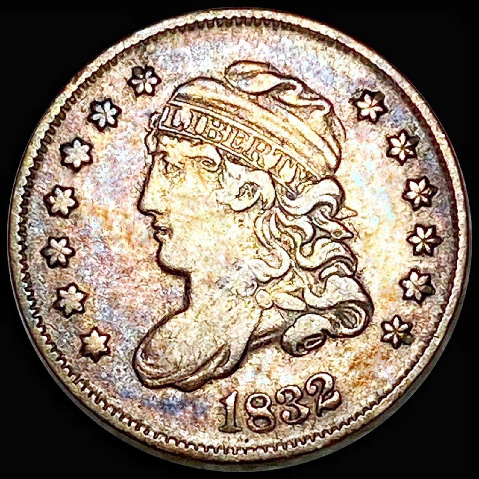 1832 Capepd Bust Half Dime AU+ (1 of 2)