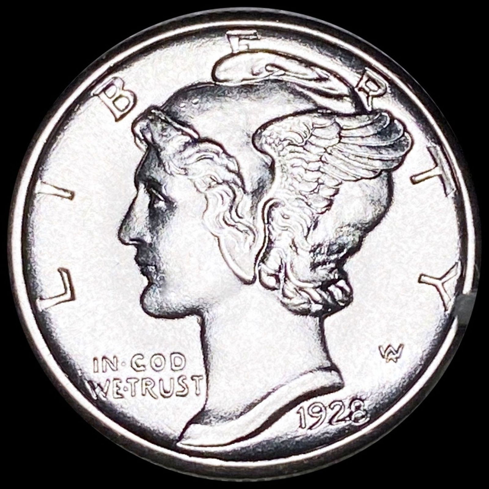 1928 Mercury Silver Dime UNCIRCULATED (1 of 2)