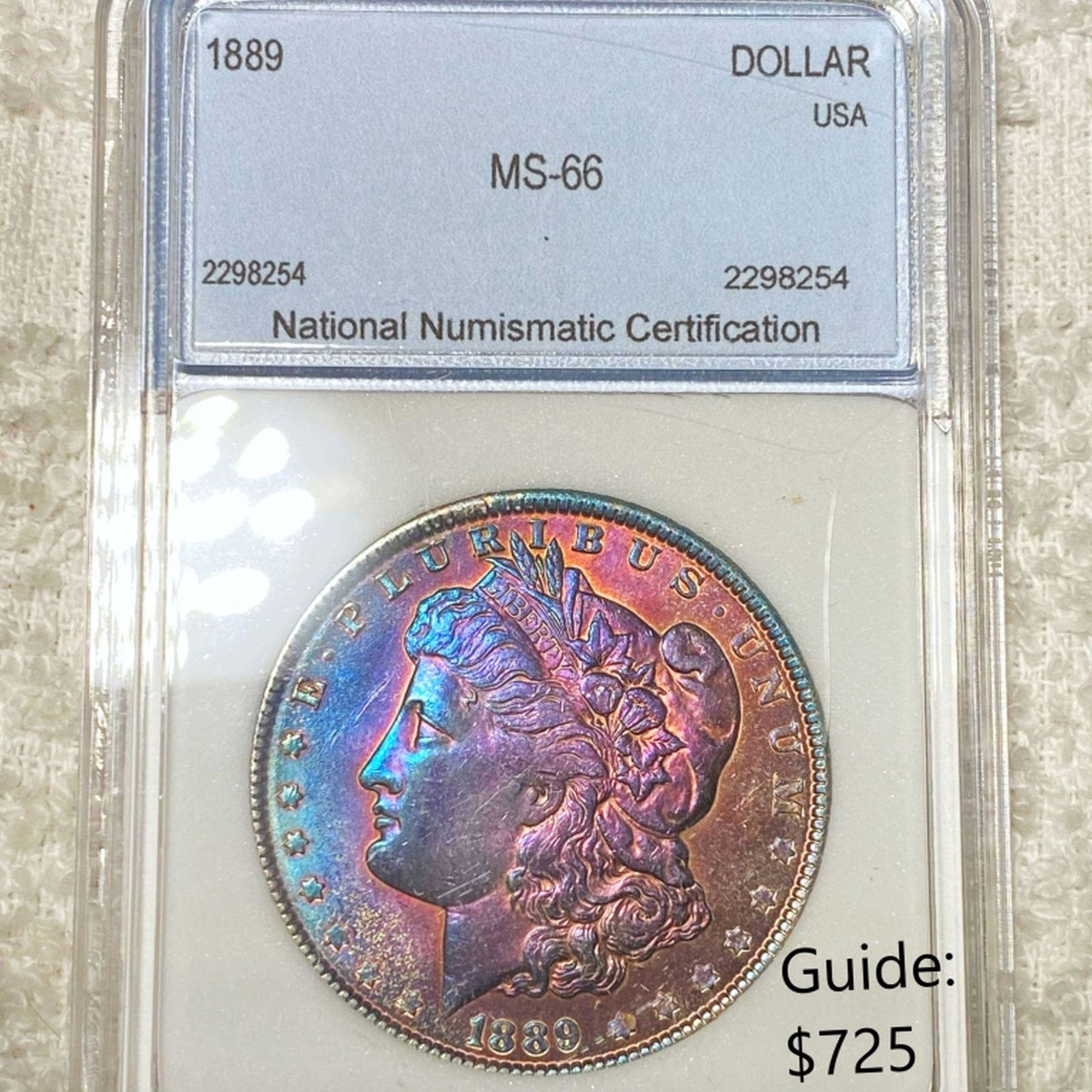 1889 Morgan Silver Dollar NNC - MS66 (1 of 2)