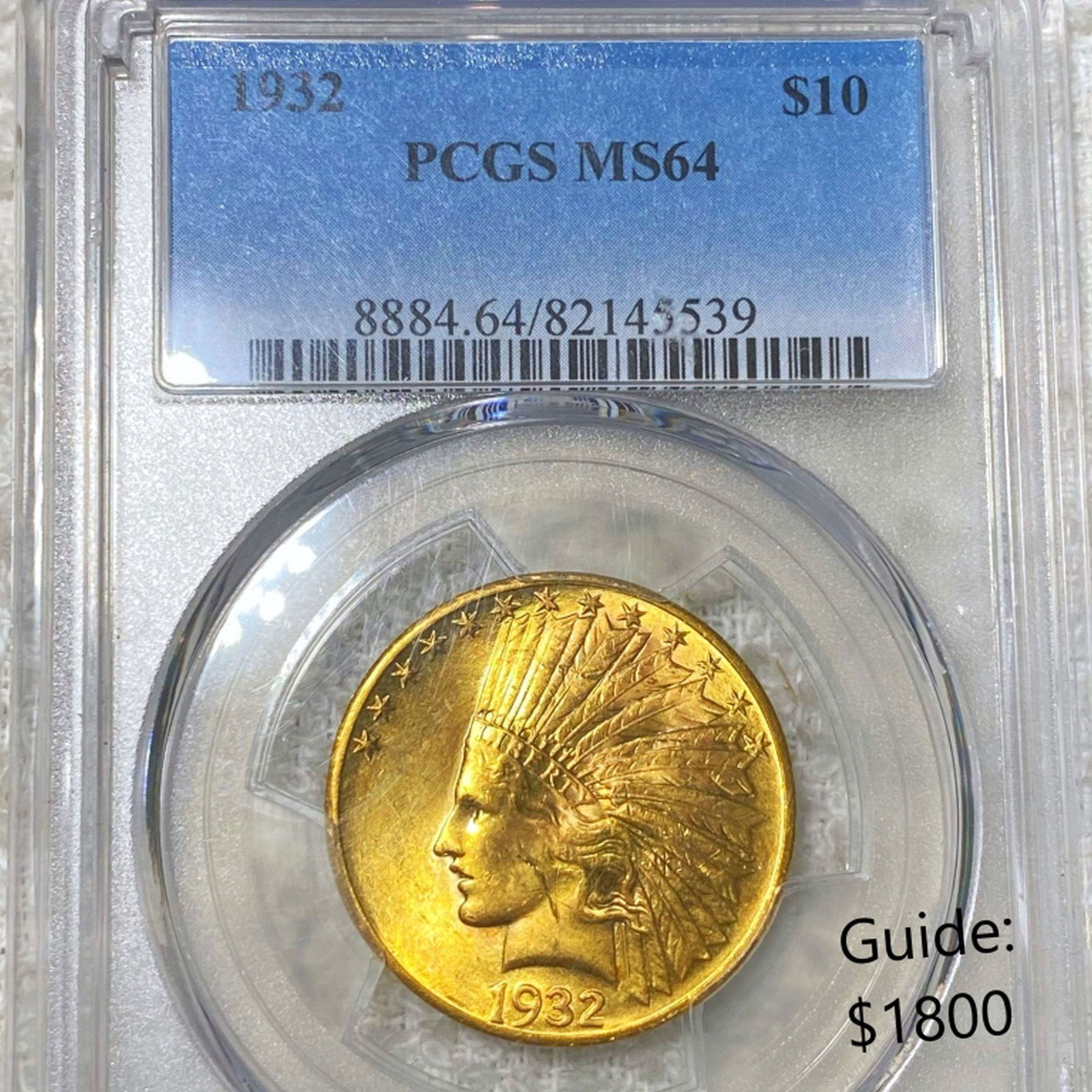 1932 $10 Gold Eagle PCGS - MS64 (1 of 2)