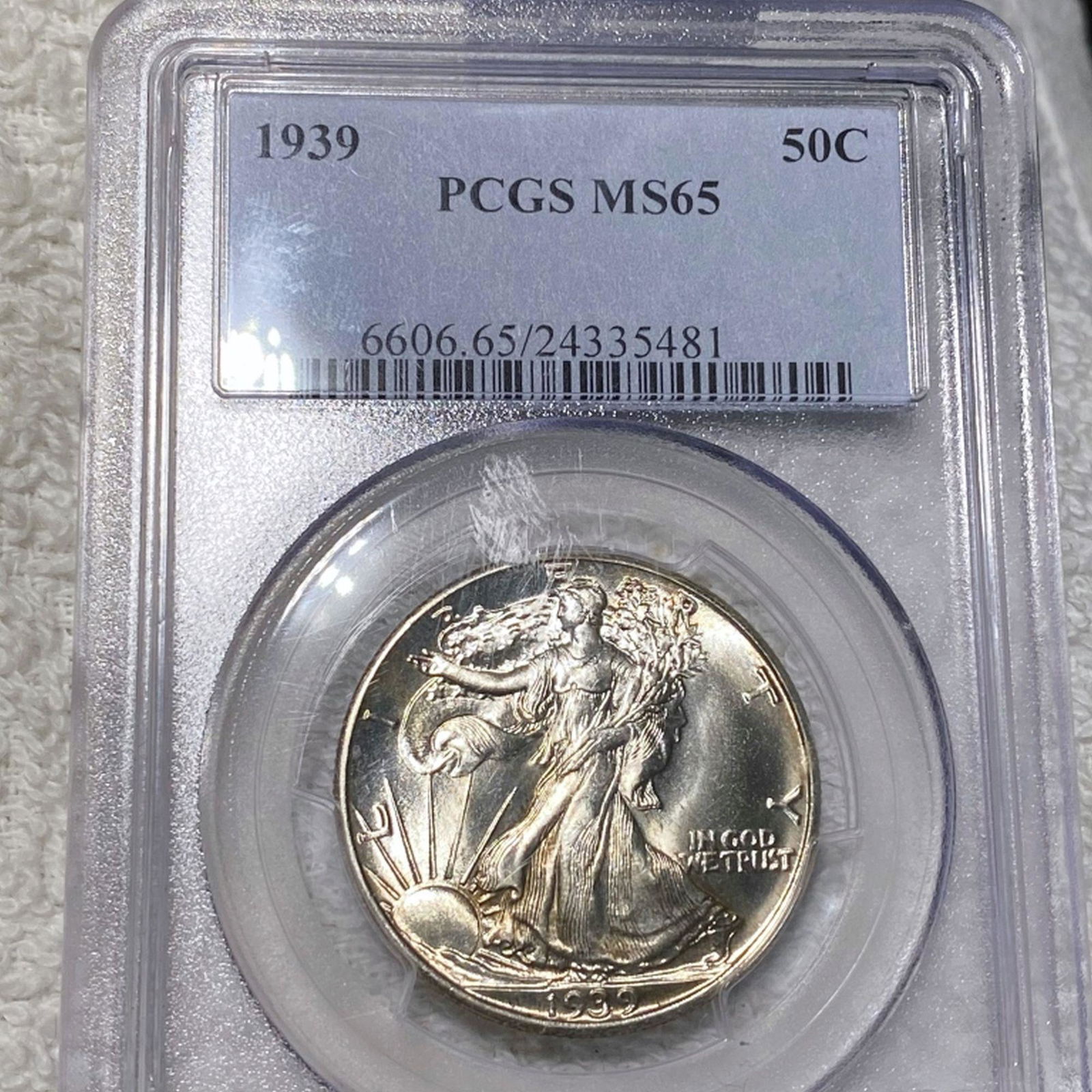 1939 Walking Half Dollar PCGS - MS65 (1 of 2)