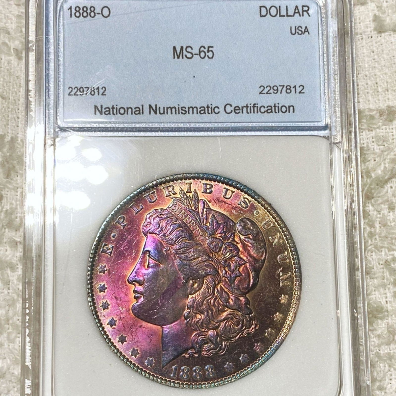 1888-O Morgan Silver Dollar NNC - MS65 (1 of 2)