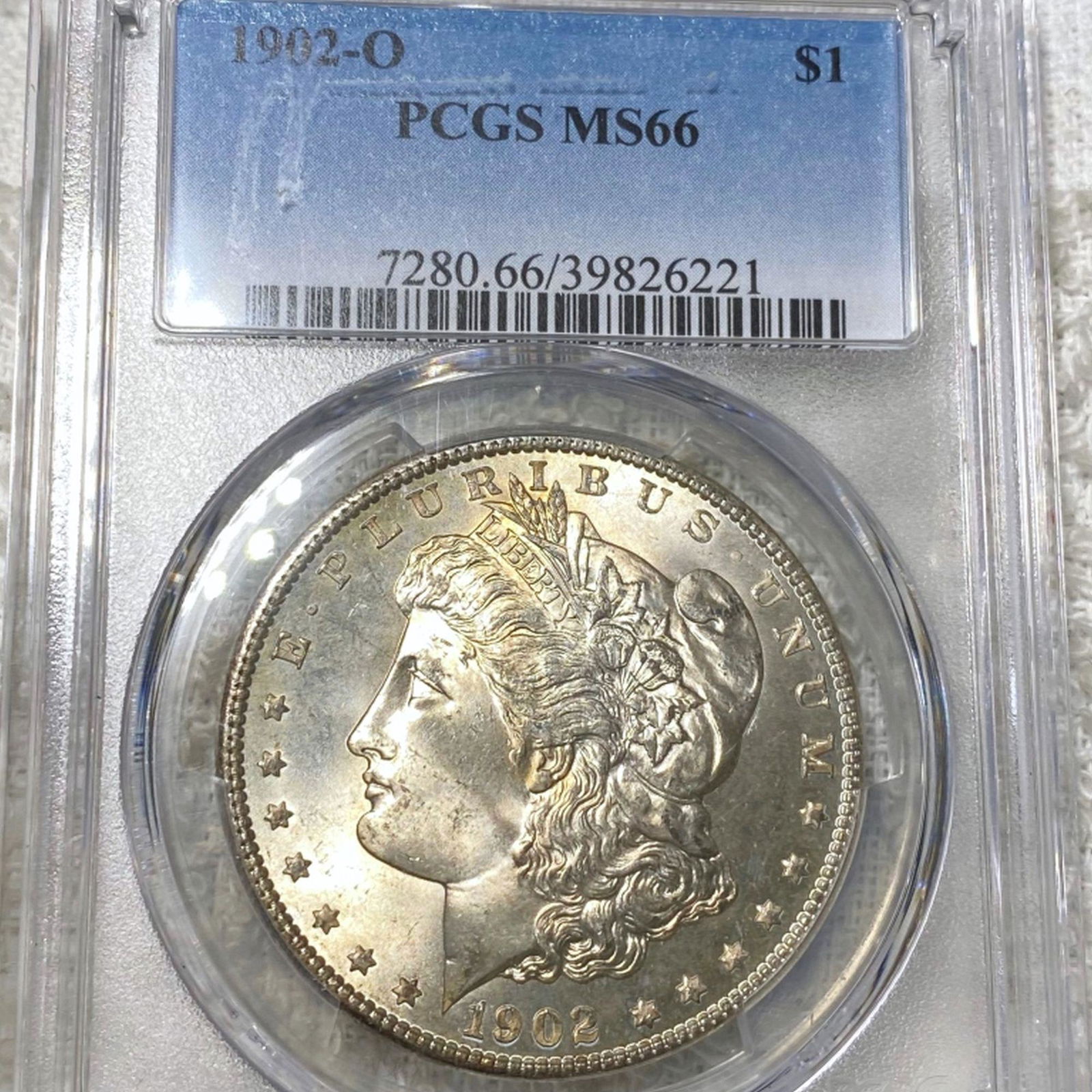 1902-O Morgan Silver Dollar PCGS - MS66 (1 of 2)