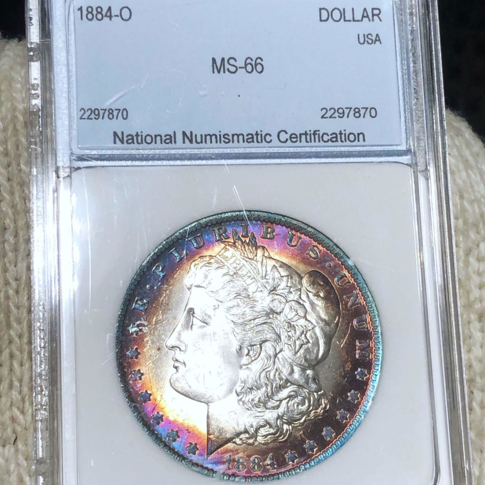 1884-O Morgan Silver Dollar NNC - MS66 (1 of 2)