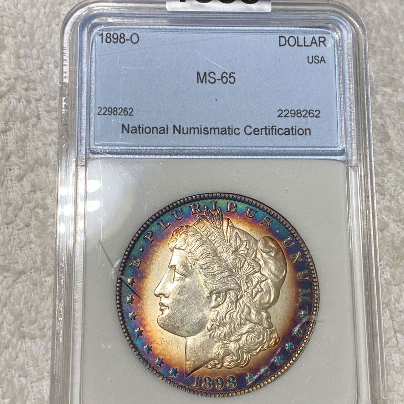 1898-O Morgan Silver Dollar NNC - MS65 (1 of 2)
