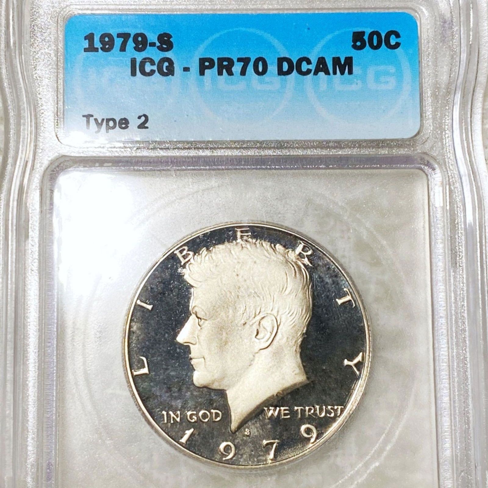 1979-S TY 2 Kennedy Half Dollar ICG - PR 70 DCAM (1 of 2)
