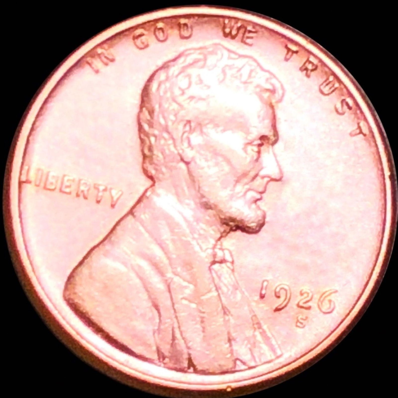 1926-S Lincoln Wheat Penny UNCIRCULATED (1 of 2)