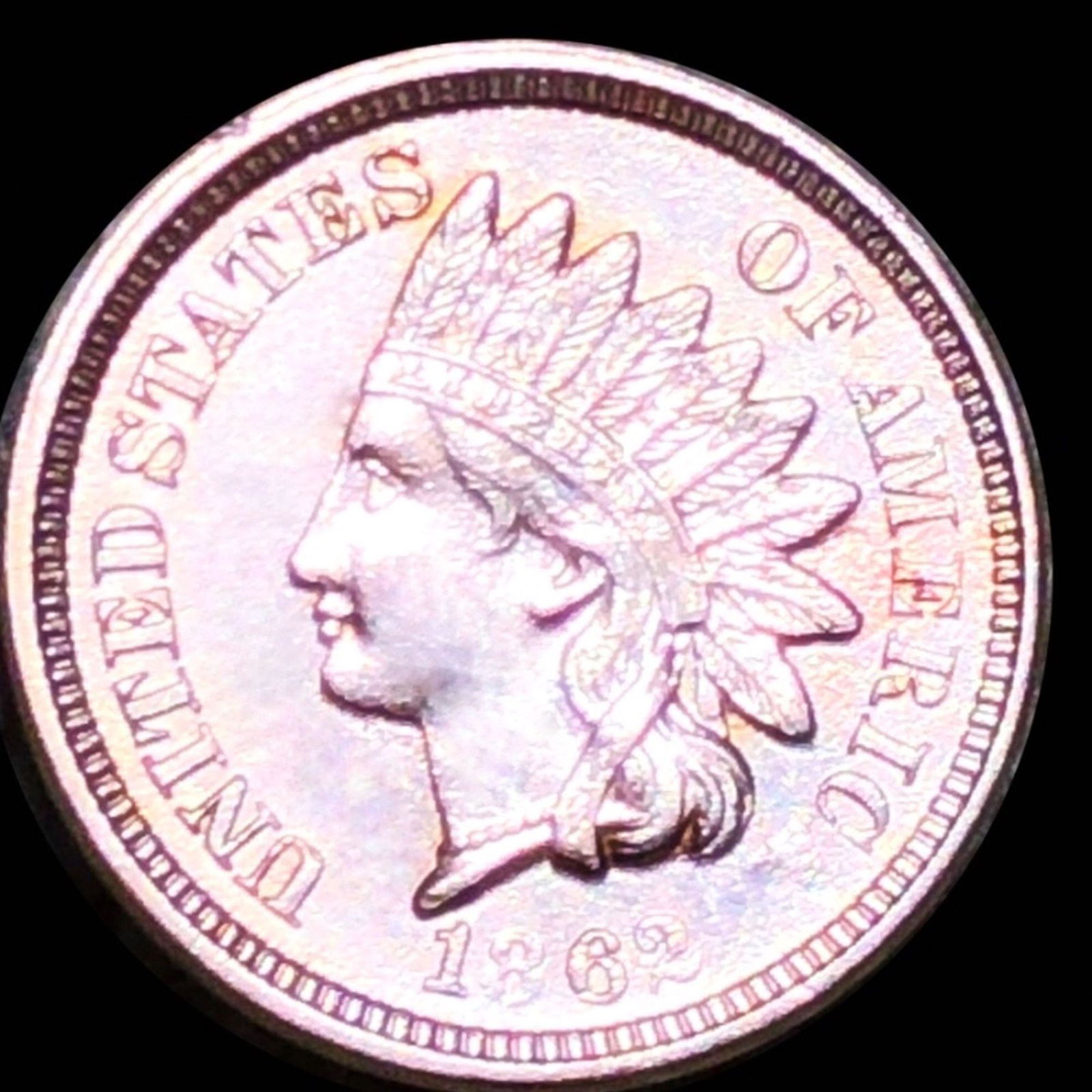 1862 Indian Head Penny UNCIRCULATED (1 of 2)