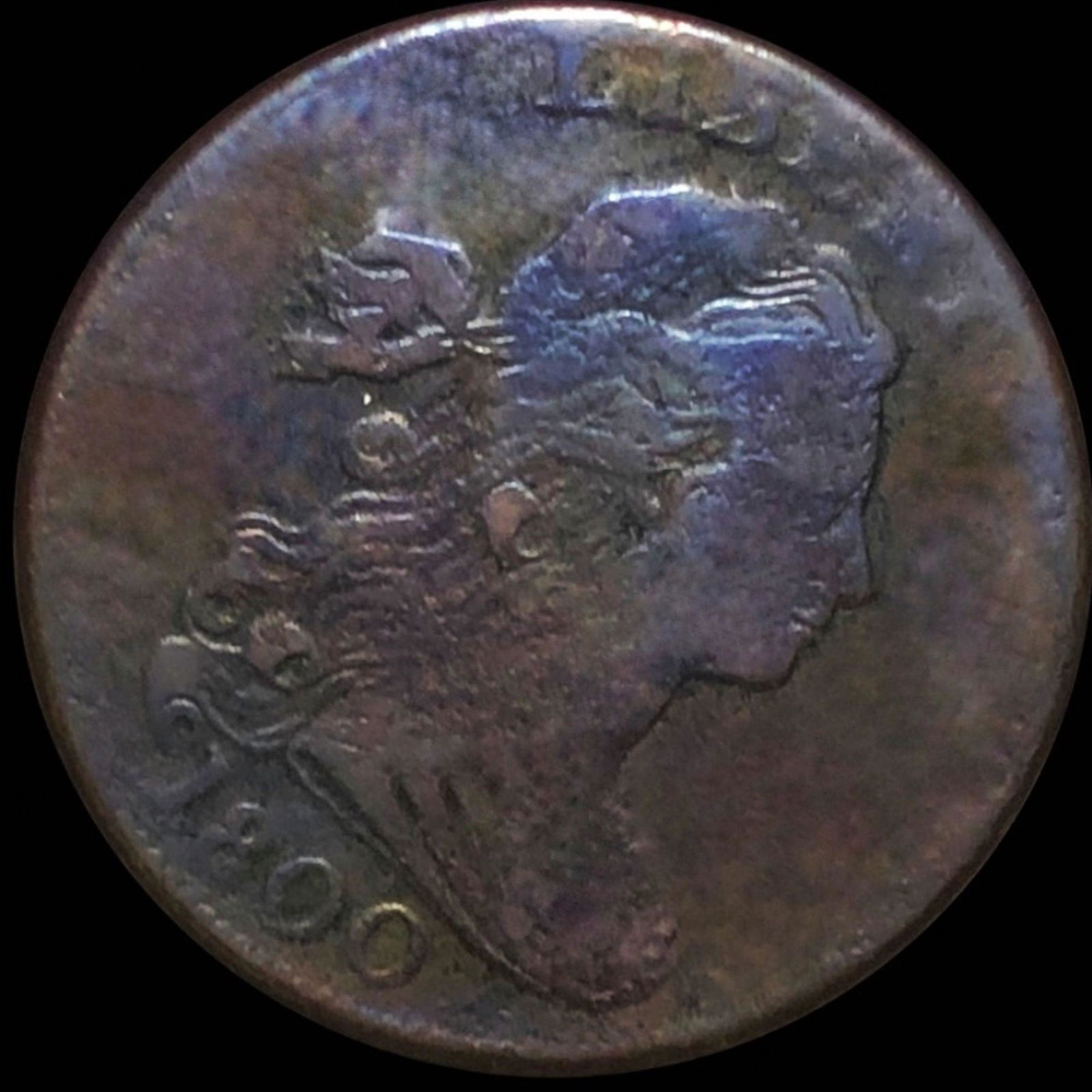 1800 Draped Bust Large Cent LIGHTLY CIRCULATED (1 of 2)