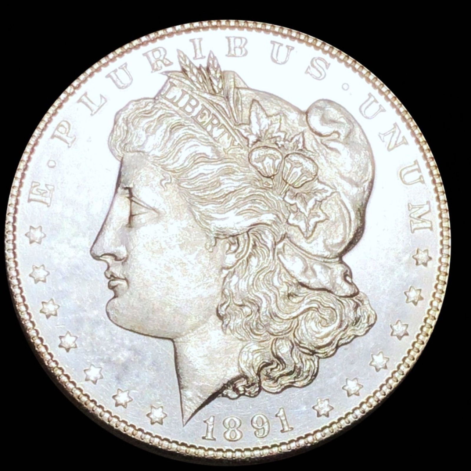 1891 Morgan Silver Dollar CHOICE BU PL (1 of 2)