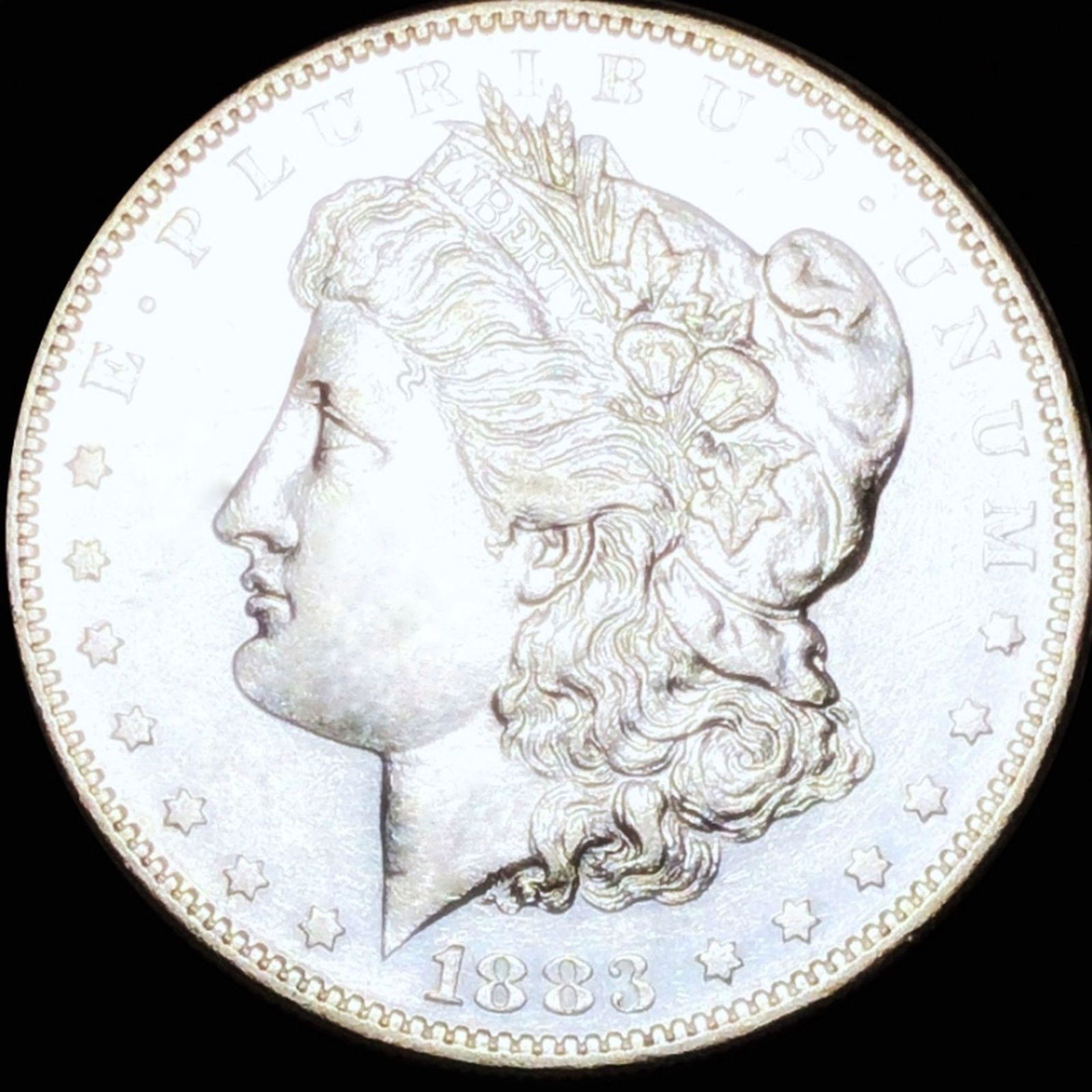 1883-S Morgan Silver Dollar CHOICE BU (1 of 2)