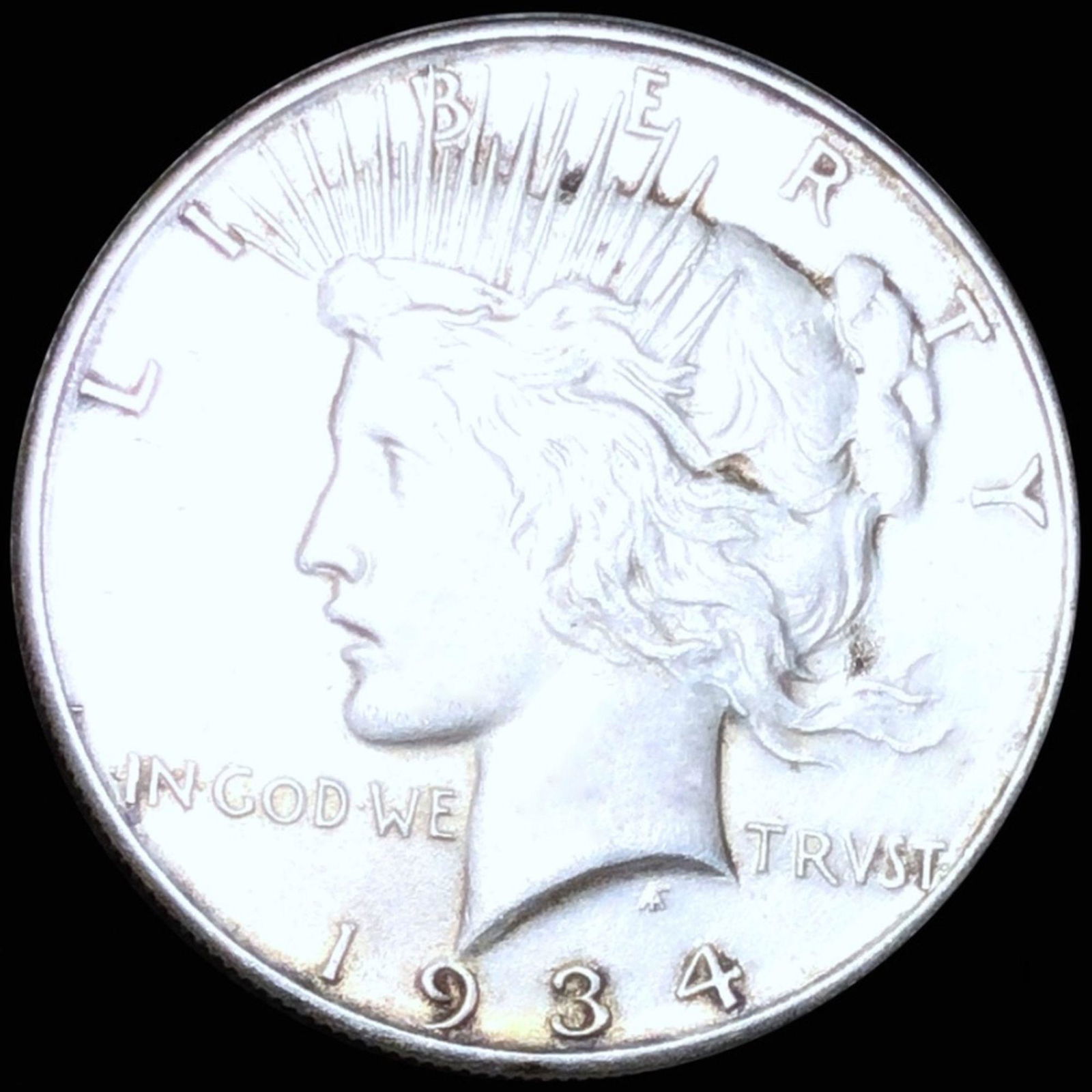 1934-D Silver Peace Dollar NEARLY UNCIRCULATED (1 of 2)