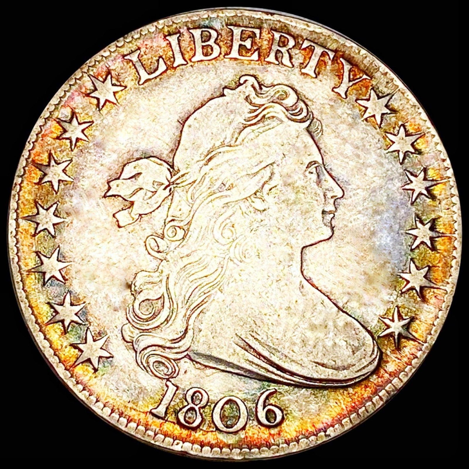 1806 Draped Bust Half Dollar LIGHTLY CIRCULATED (1 of 2)