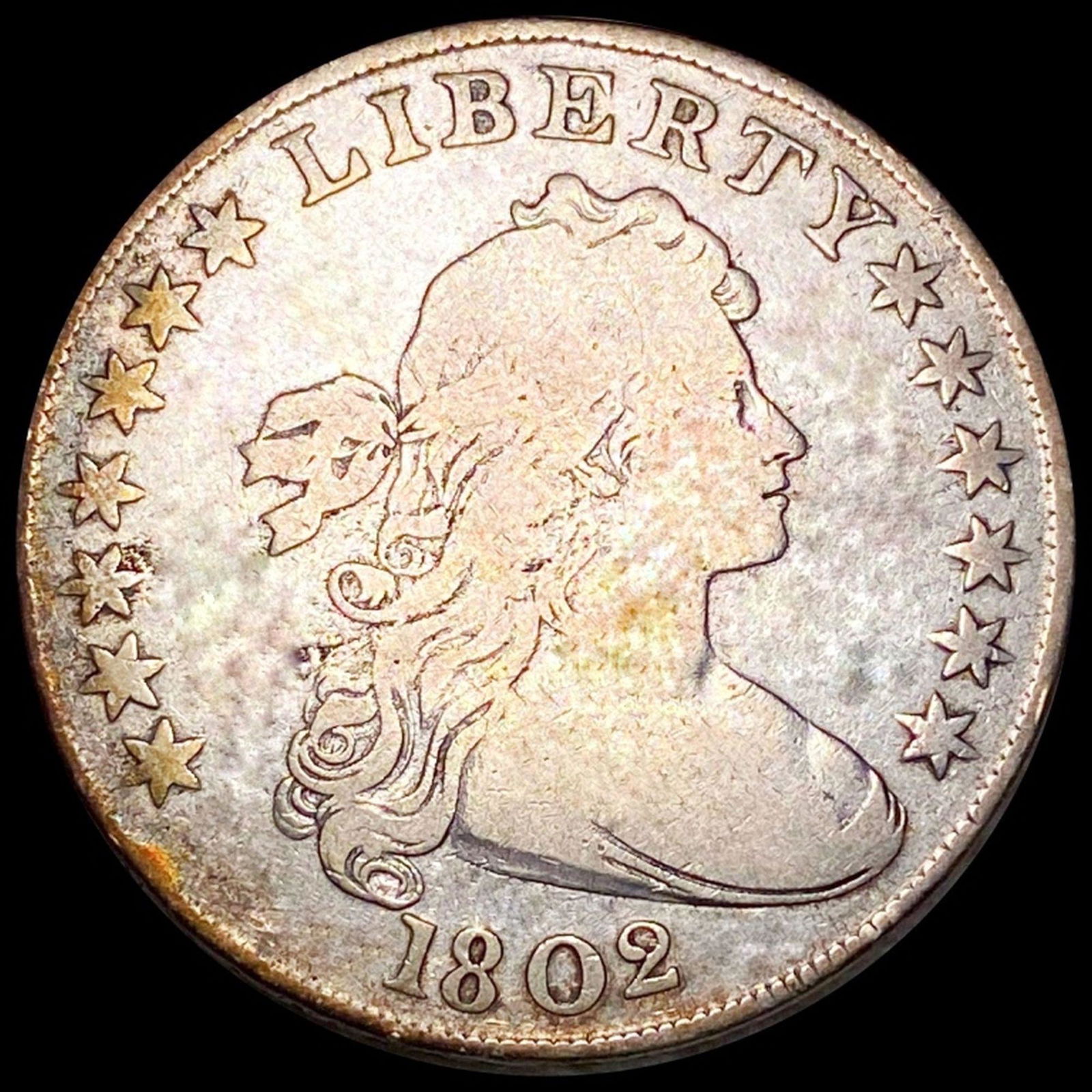 1802 Draped Bust Dollar NICELY CIRCULATED (1 of 2)