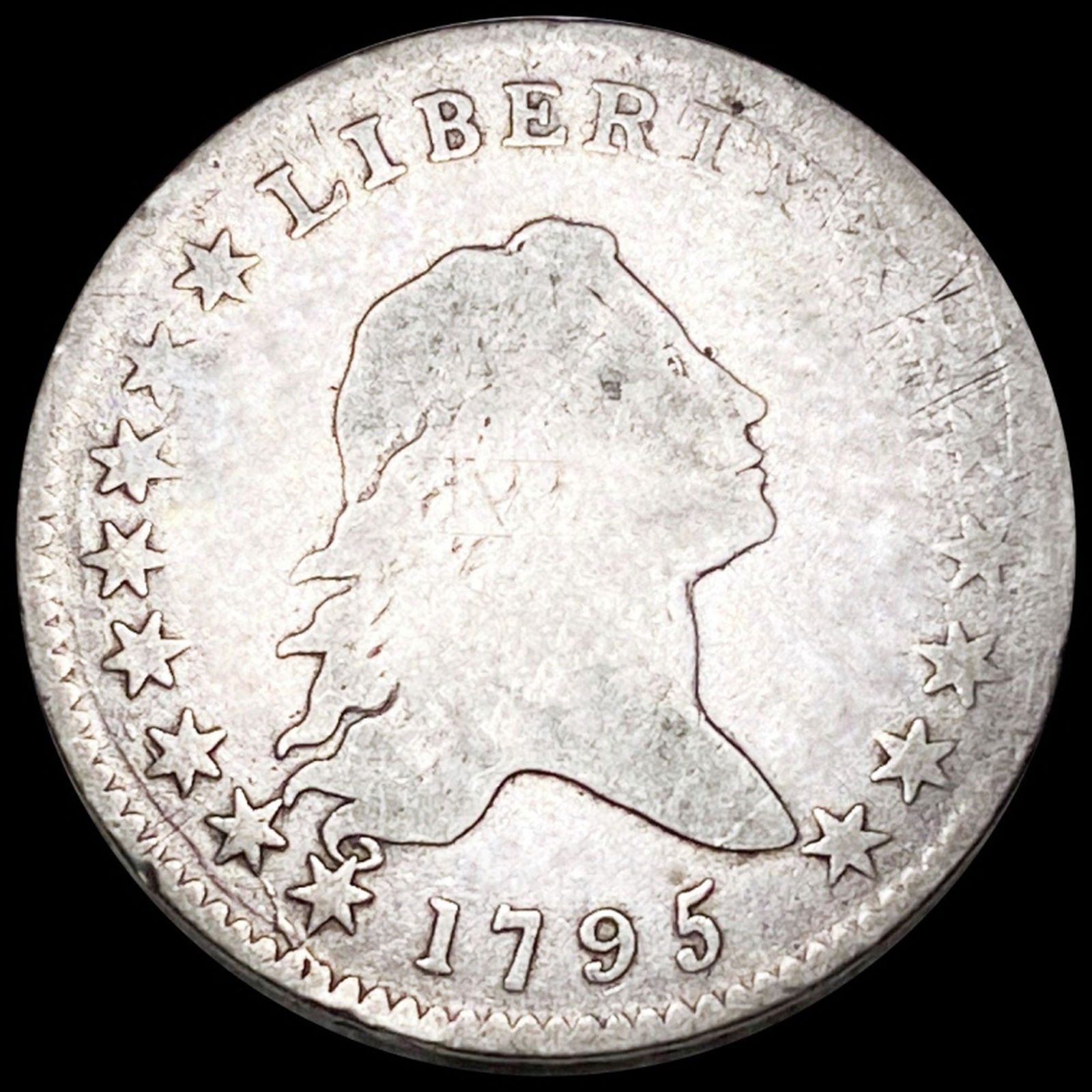 1795 Flowing Hair Half Dollar NICELY CIRCULATED (1 of 2)
