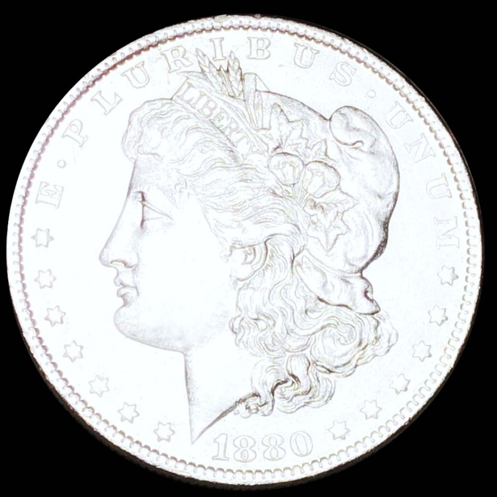 1880-O "MICRO O" Morgan Silver Dollar UNCIRCULATED (1 of 2)