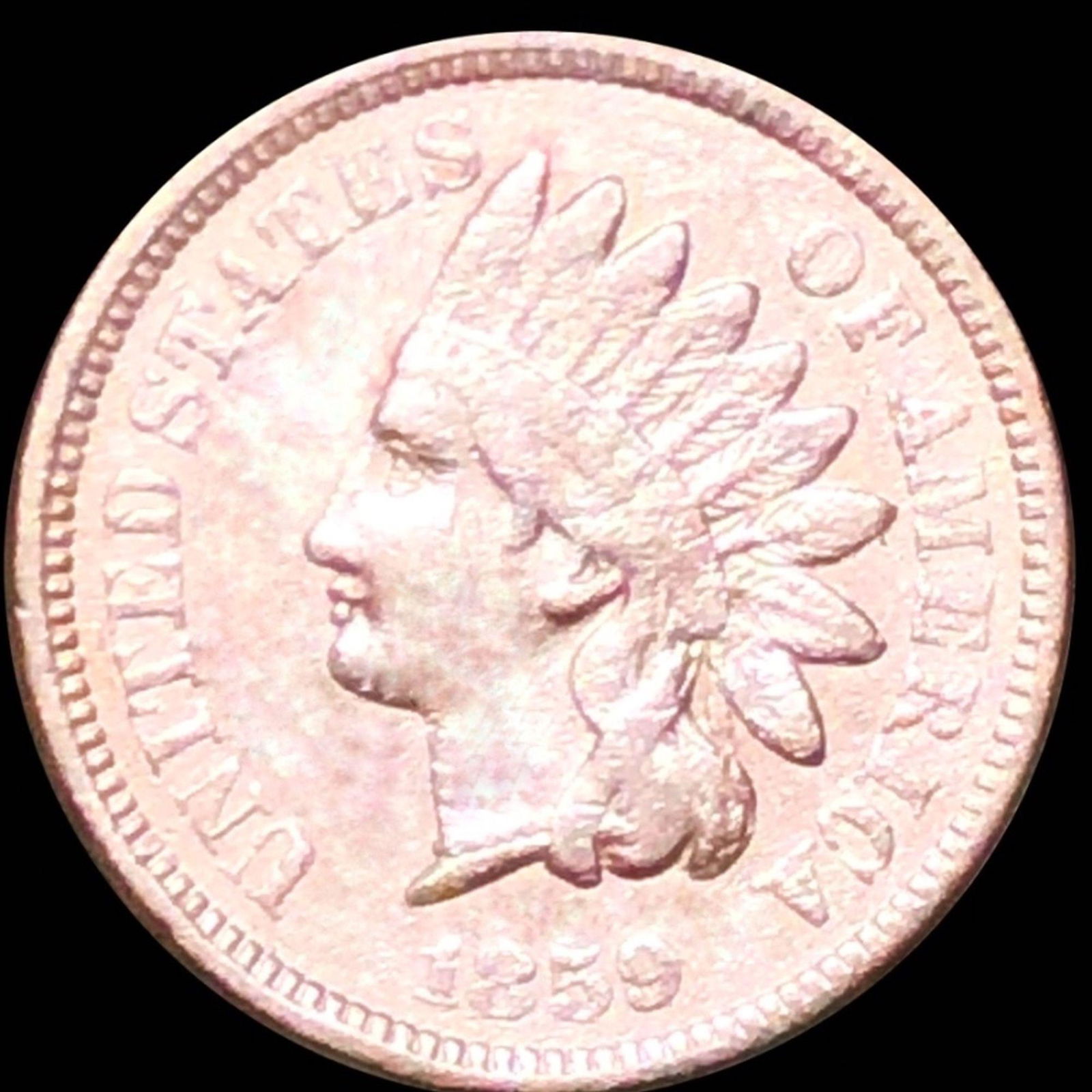 1859 Indian Head Penny LIGHTLY CIRCULATED (1 of 2)