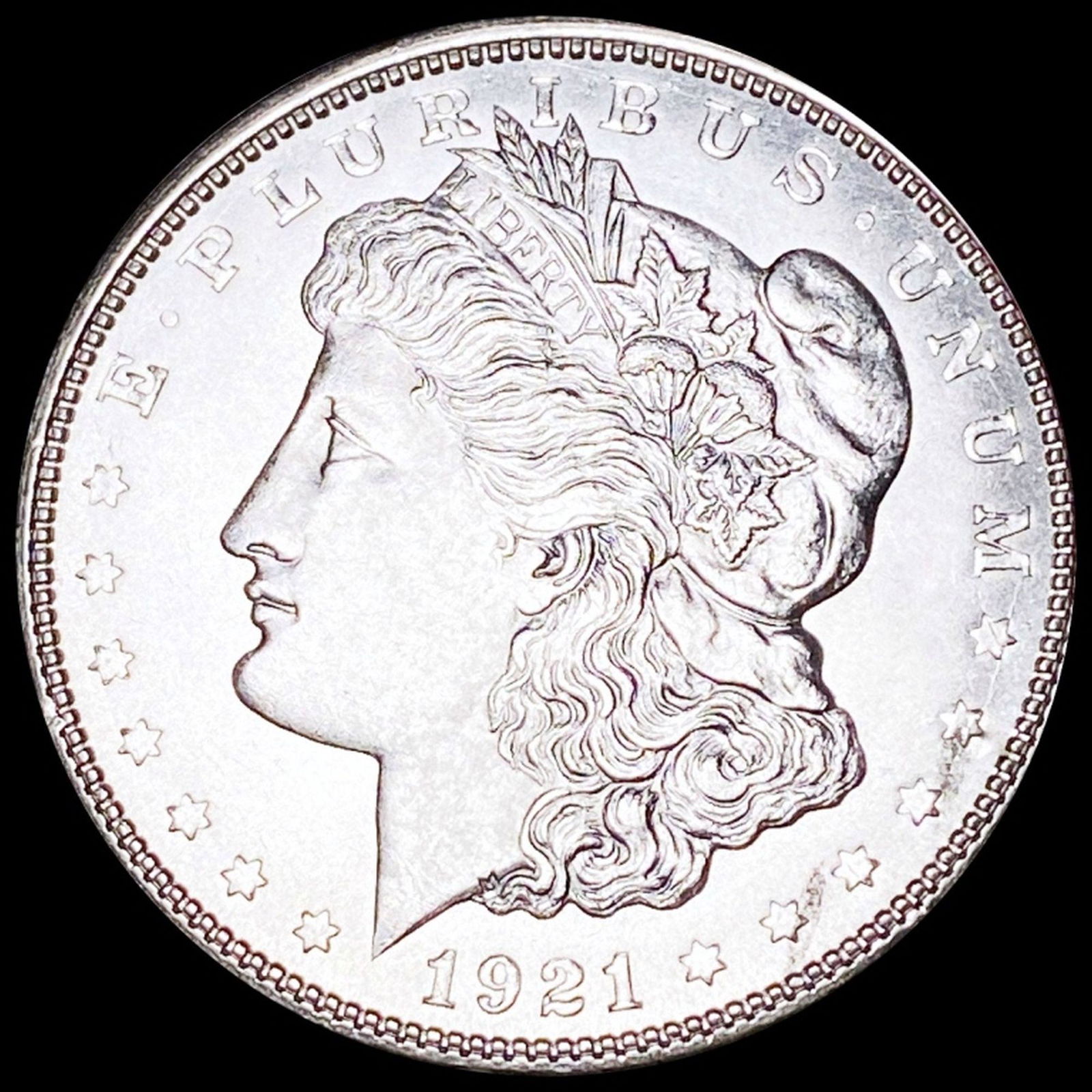 1921-D Morgan Silver Dollar UNCIRCULATED (1 of 2)