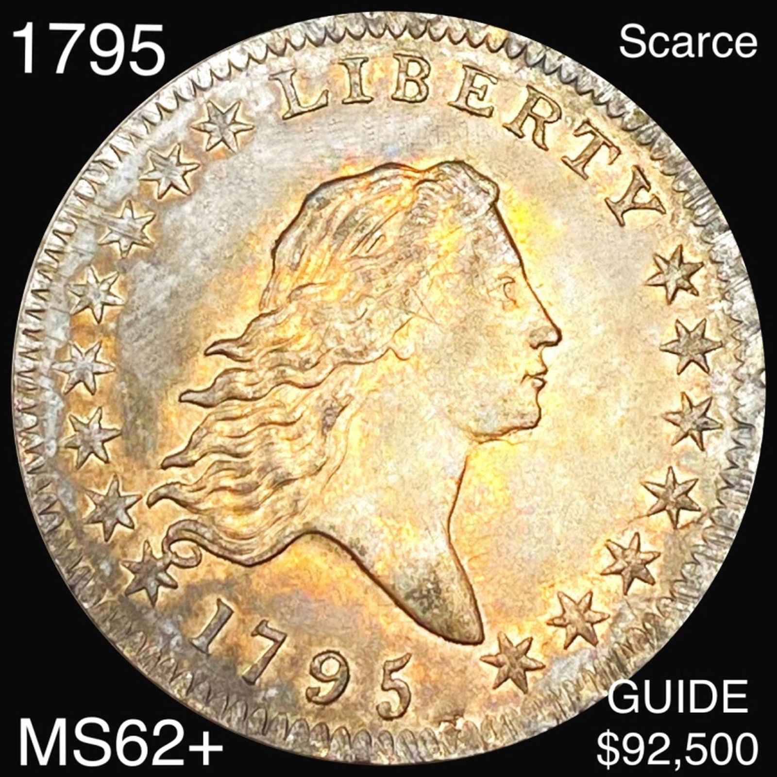 1795 Flowing Hair Half Dollar UNCIRCULATED (1 of 2)