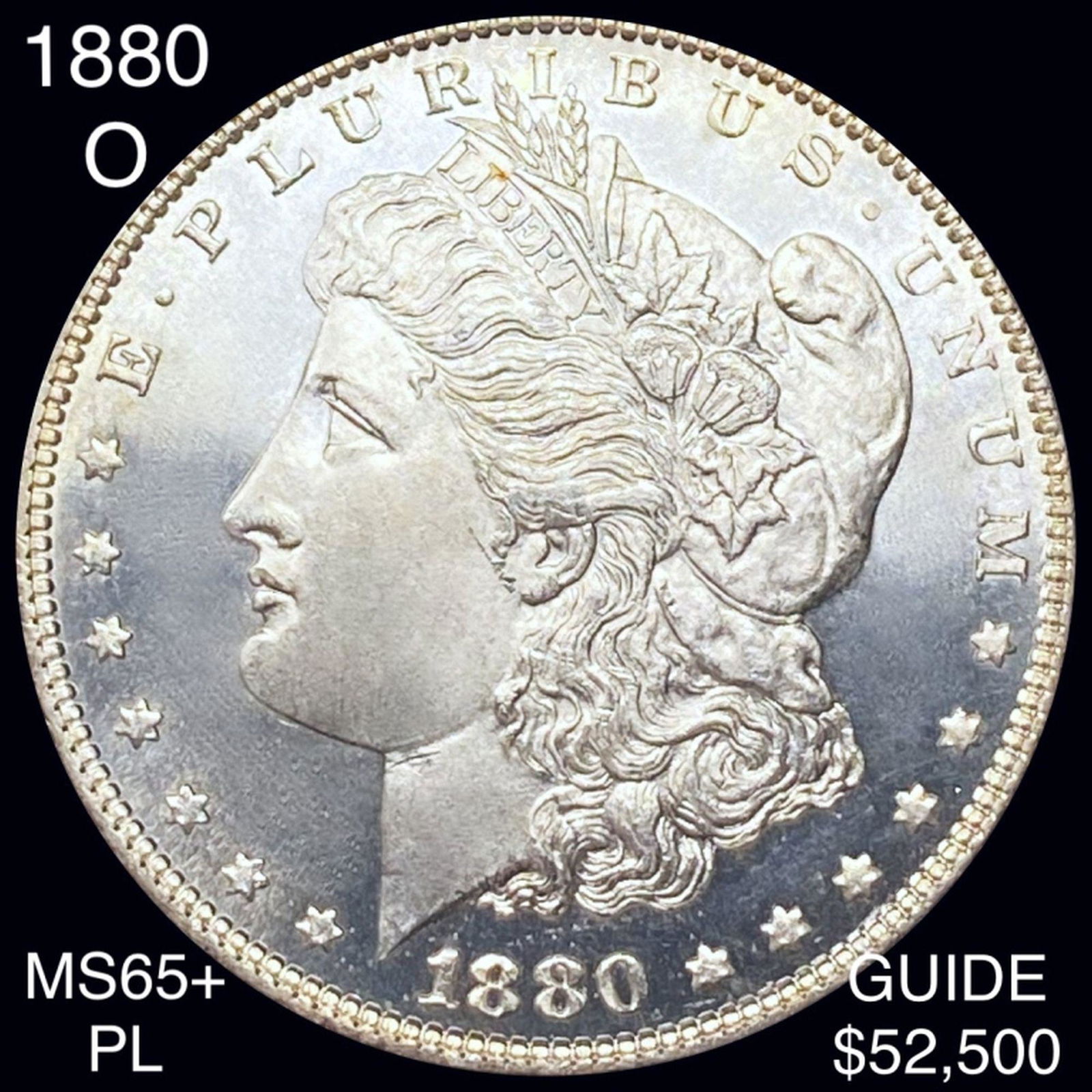 1880-O Morgan Silver Dollar GEM BU PL (1 of 2)