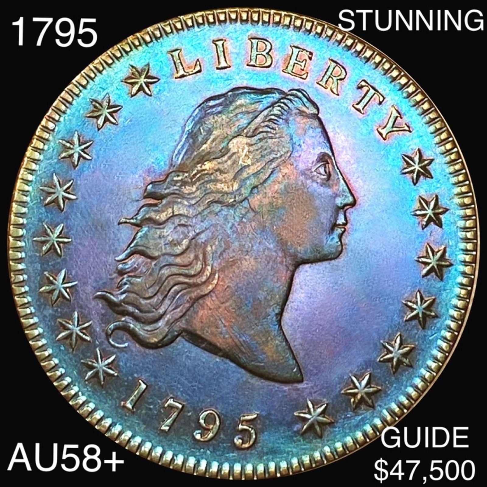 1795 Flowing Hair Dollar CHOICE AU (1 of 2)