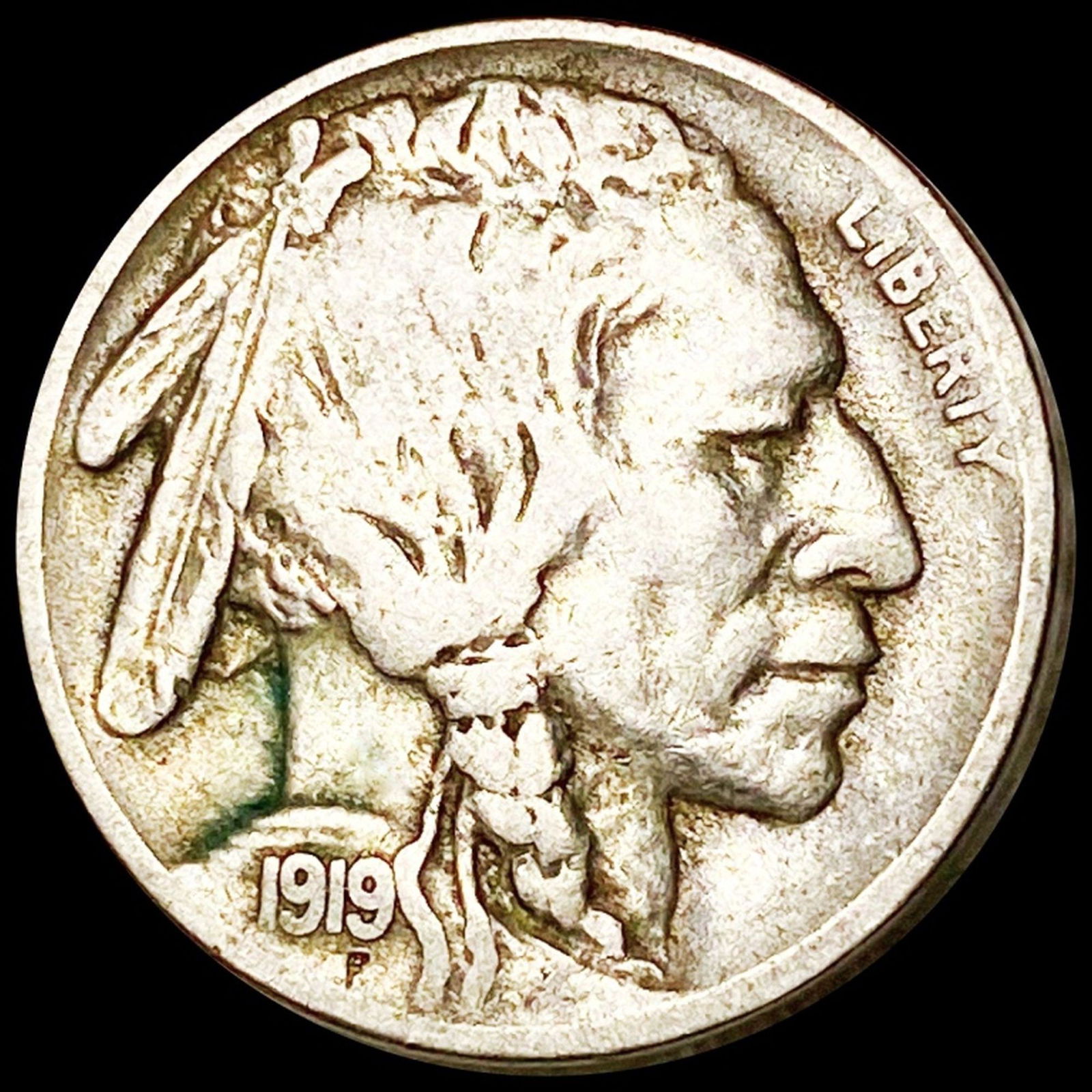 1919-S Buffalo Head Nickel NICELY CIRCULATED (1 of 2)