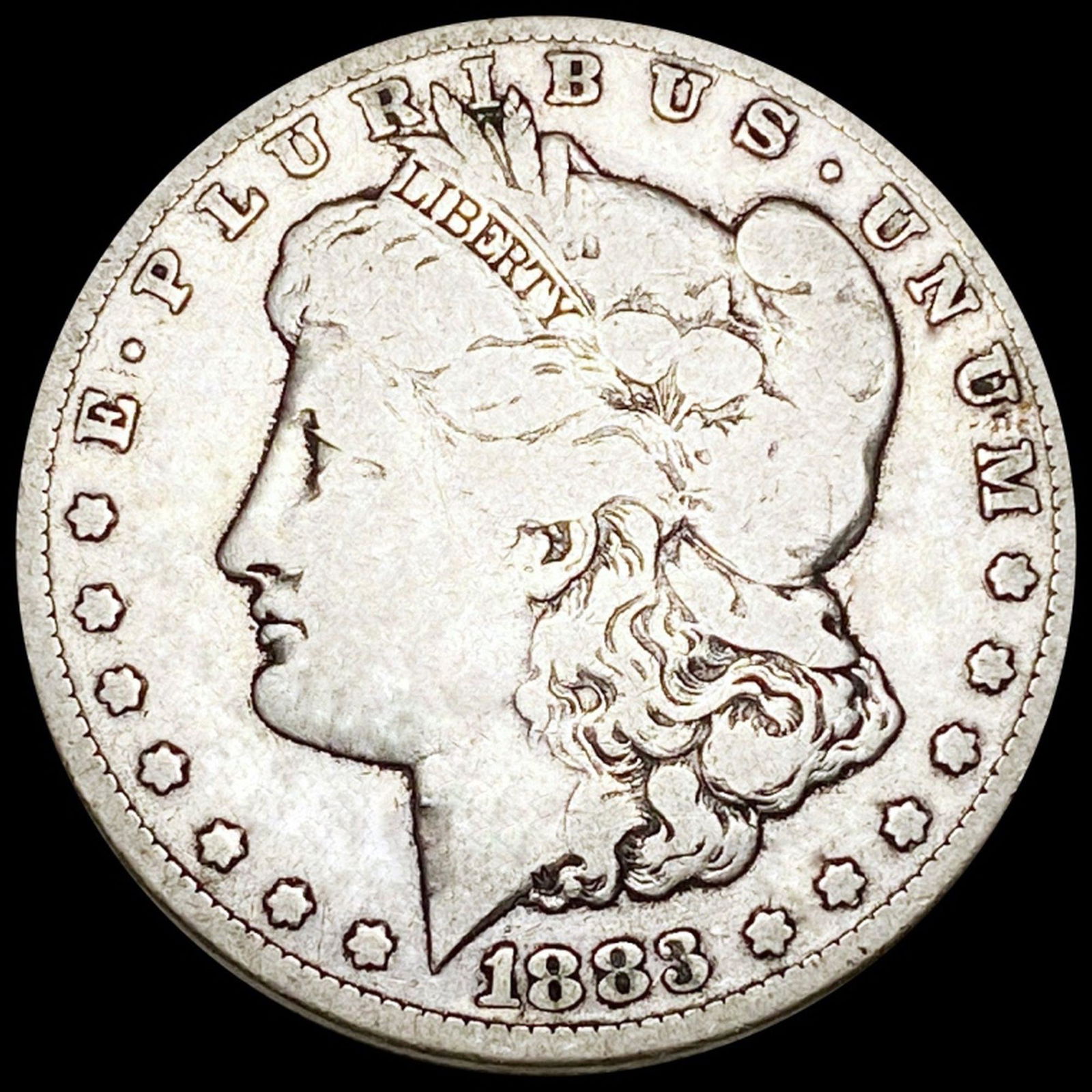 1883-CC Morgan Silver Dollar NICELY CIRCULATED (1 of 2)