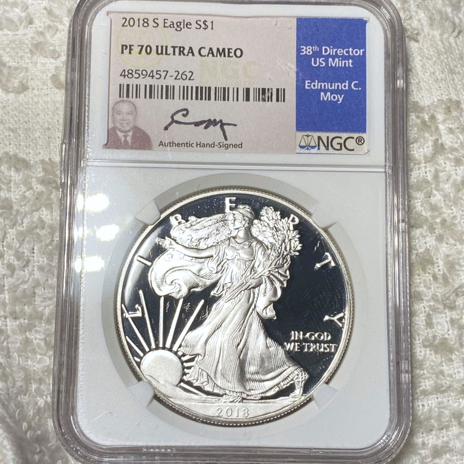 2018-S Silver Eagle NGC - PF 70 ULTRA CAMEO (1 of 2)