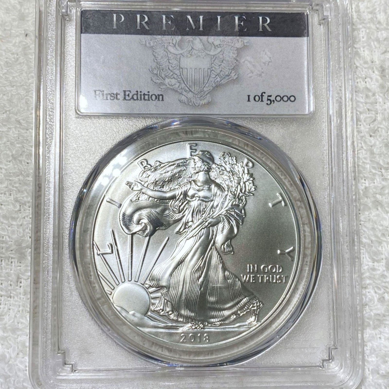 2018 Silver Eagle PCGS - MS70 (1 of 2)