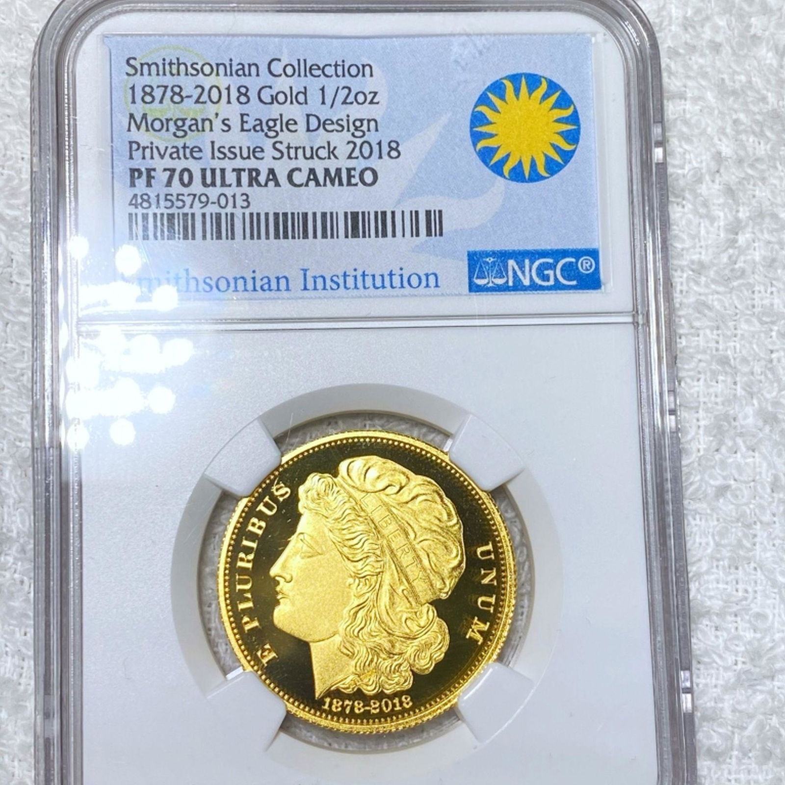 1878-2018 Morgan Eagle Design NGC - PF70ULTCAM 1/2 (1 of 2)