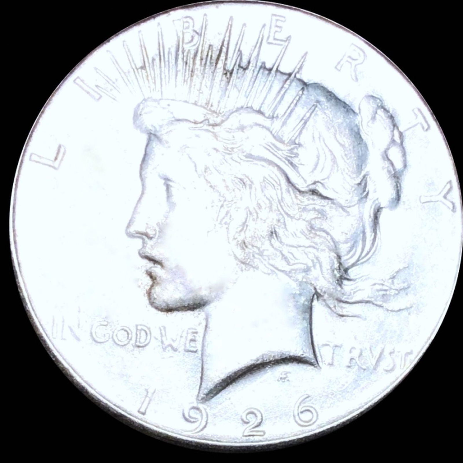 1926-S Silver Peace Dollar LIGHTLY CIRCULATED (1 of 2)