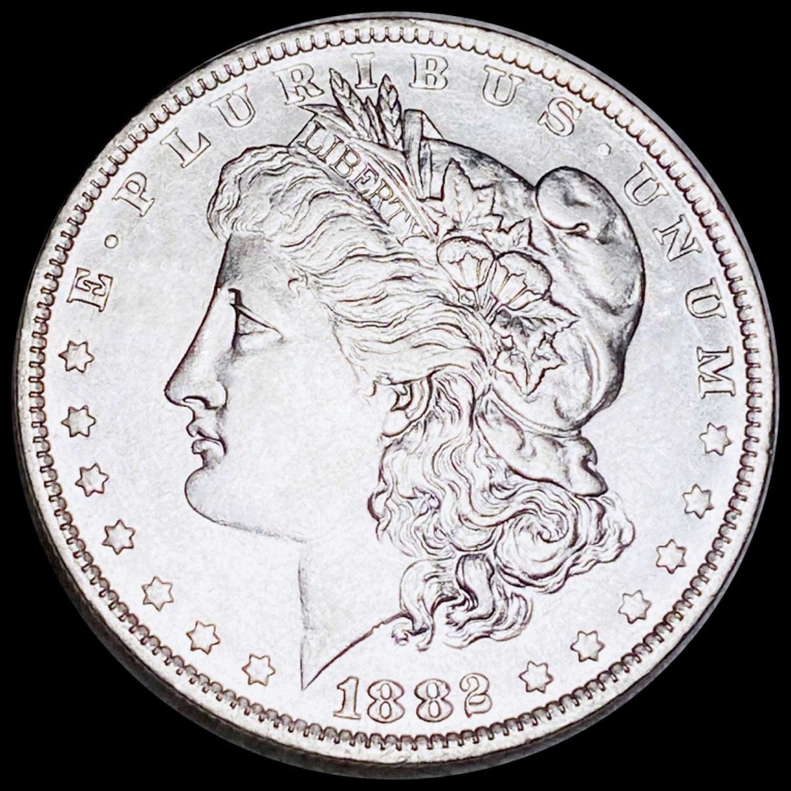 1882-O/S Morgan Silver Dollar UNCIRCULATED (1 of 2)
