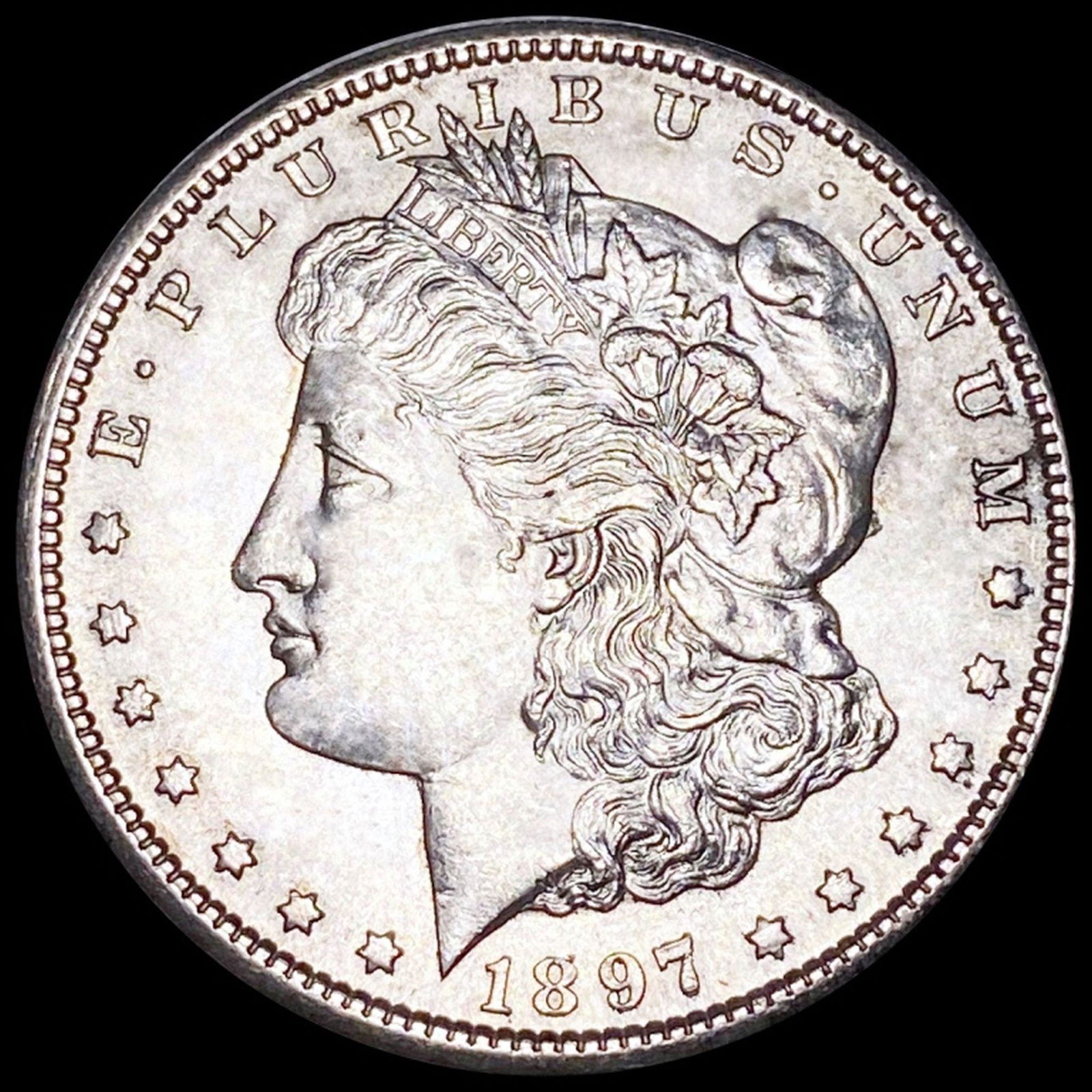 1897-S Morgan Silver Dollar UNCIRCULATED (1 of 2)