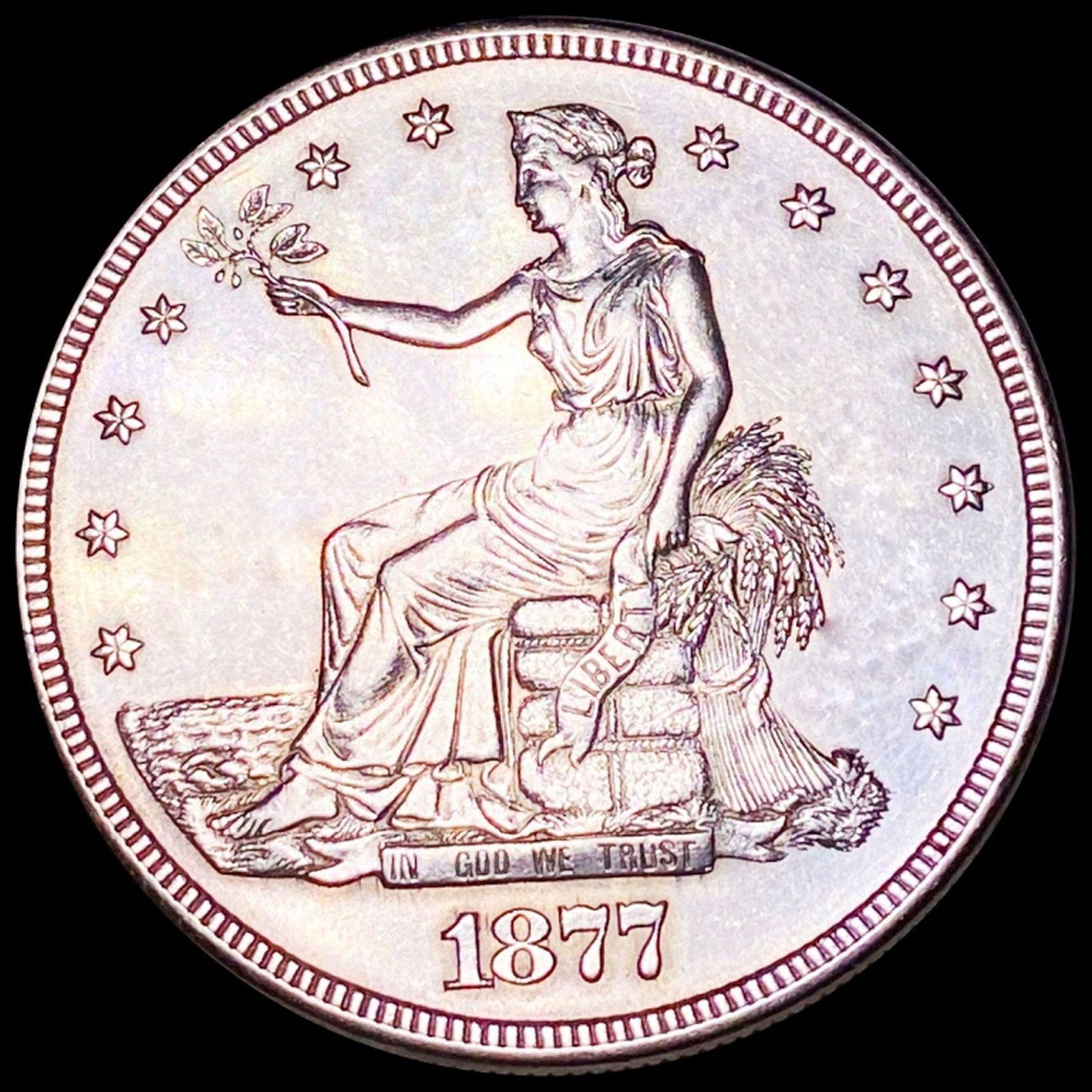 1877-S Silver Trade Dollar UNCIRCULATED (1 of 2)