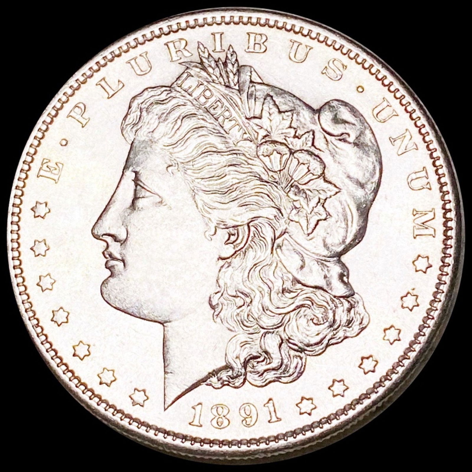 1891-S Morgan Silver Dollar UNCIRCULATED (1 of 2)