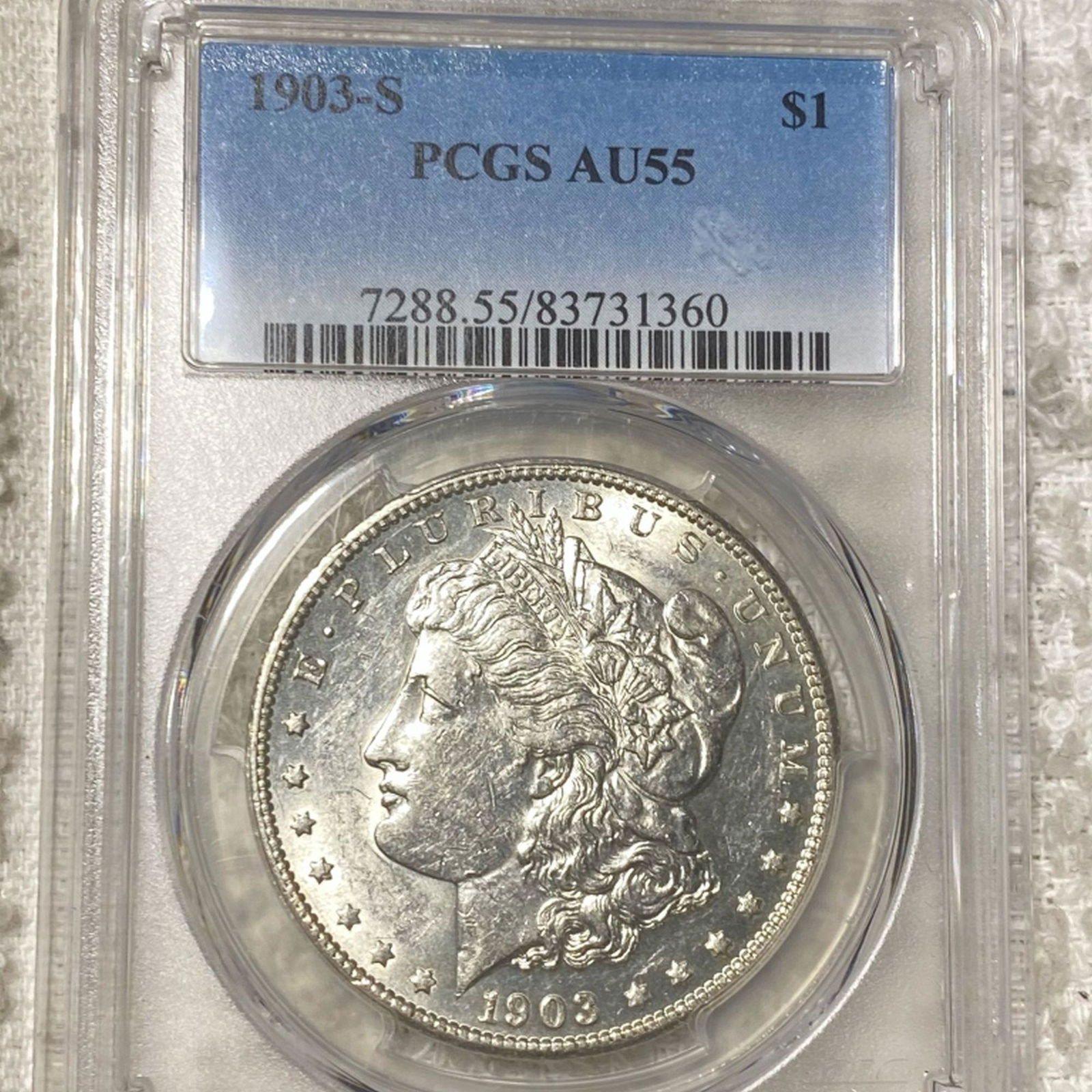 1903-S Morgan Silver Dollar PCGS - AU55 (1 of 2)