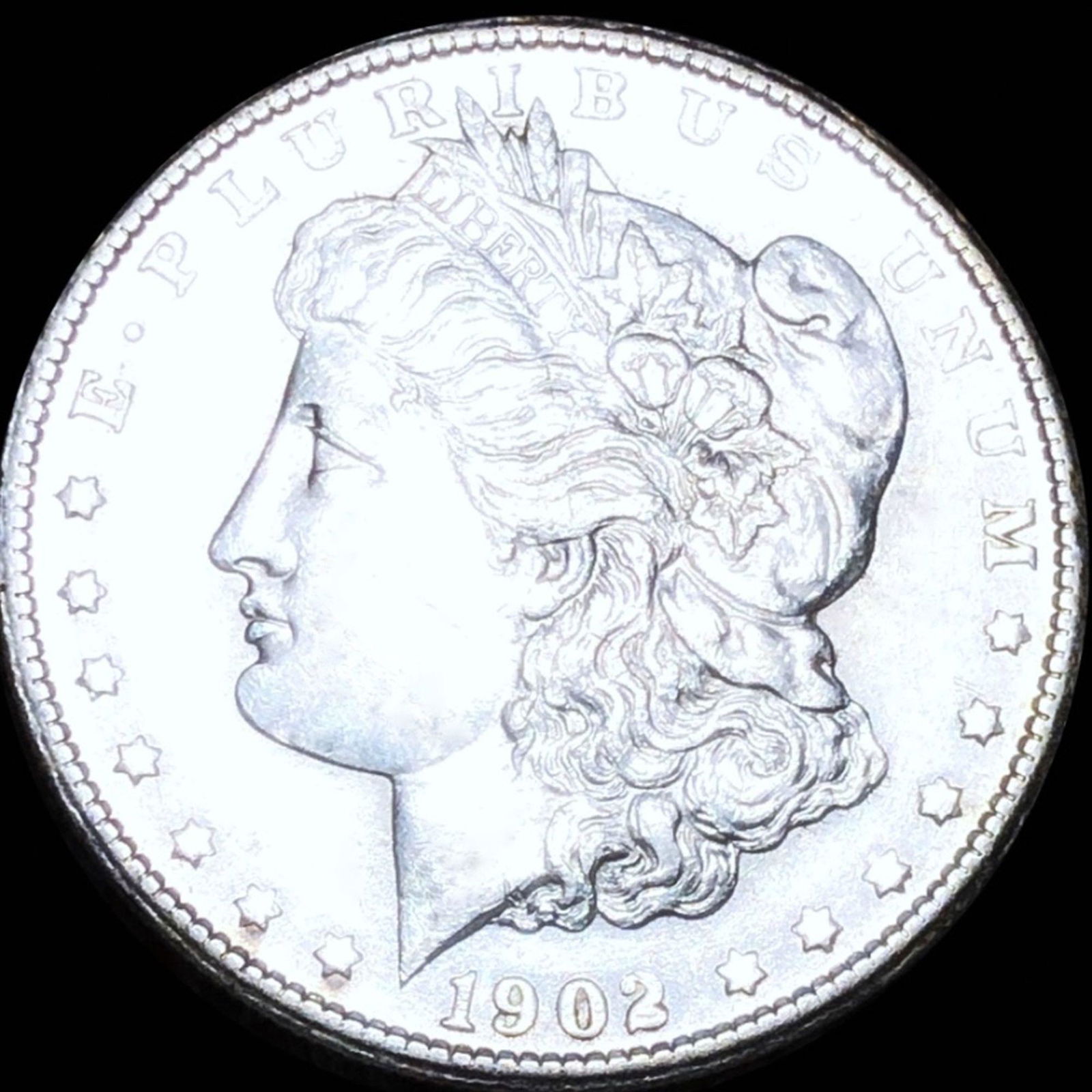 1902-S Morgan Silver Dollar CLOSELY UNCIRCULATED (1 of 2)