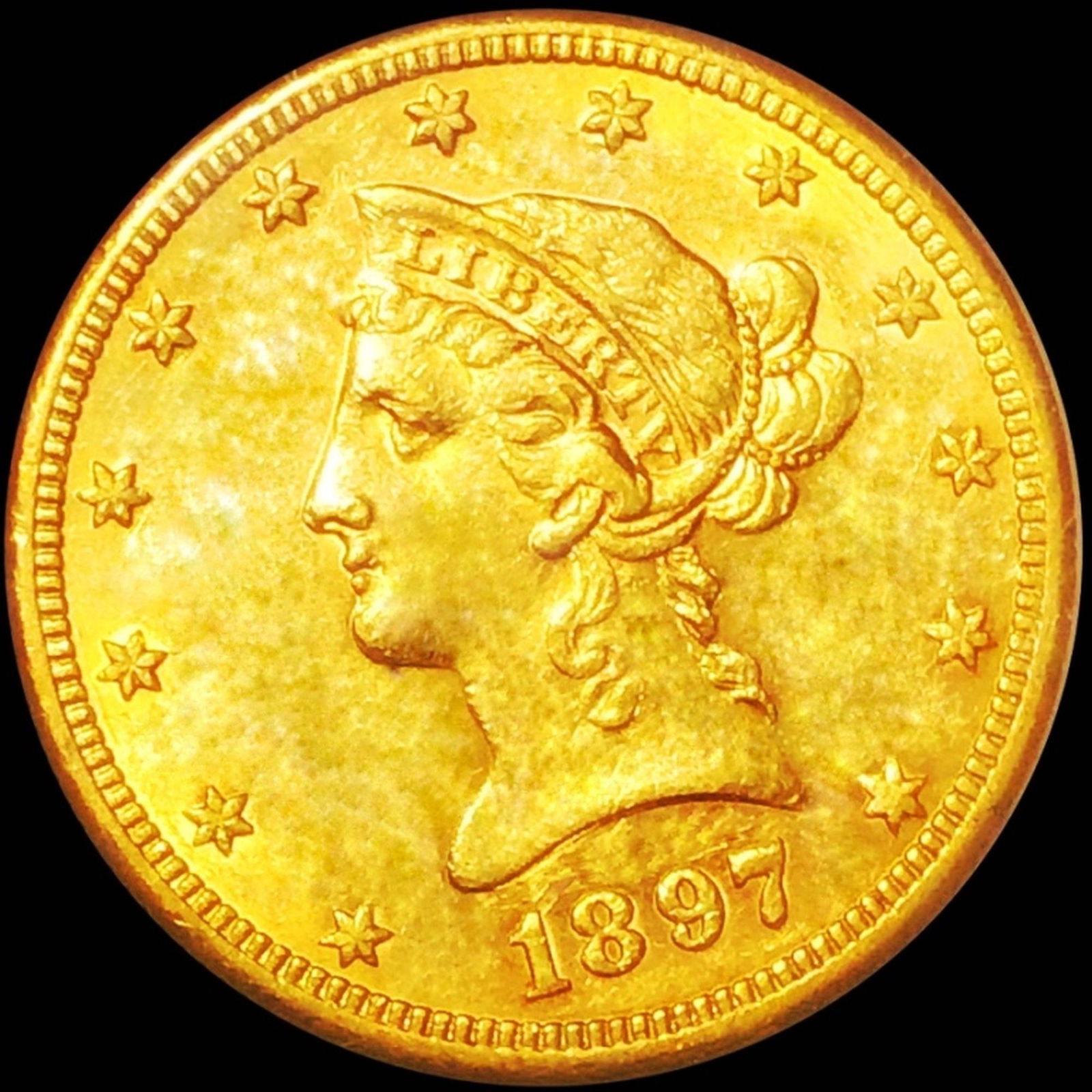 1897-O $10 Gold Eagle UNCIRCULATED (1 of 2)
