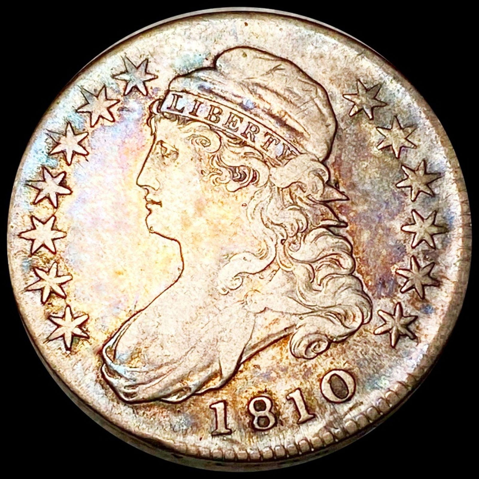 1810 Capped Bust Half Dollar LIGHT CIRC (1 of 2)