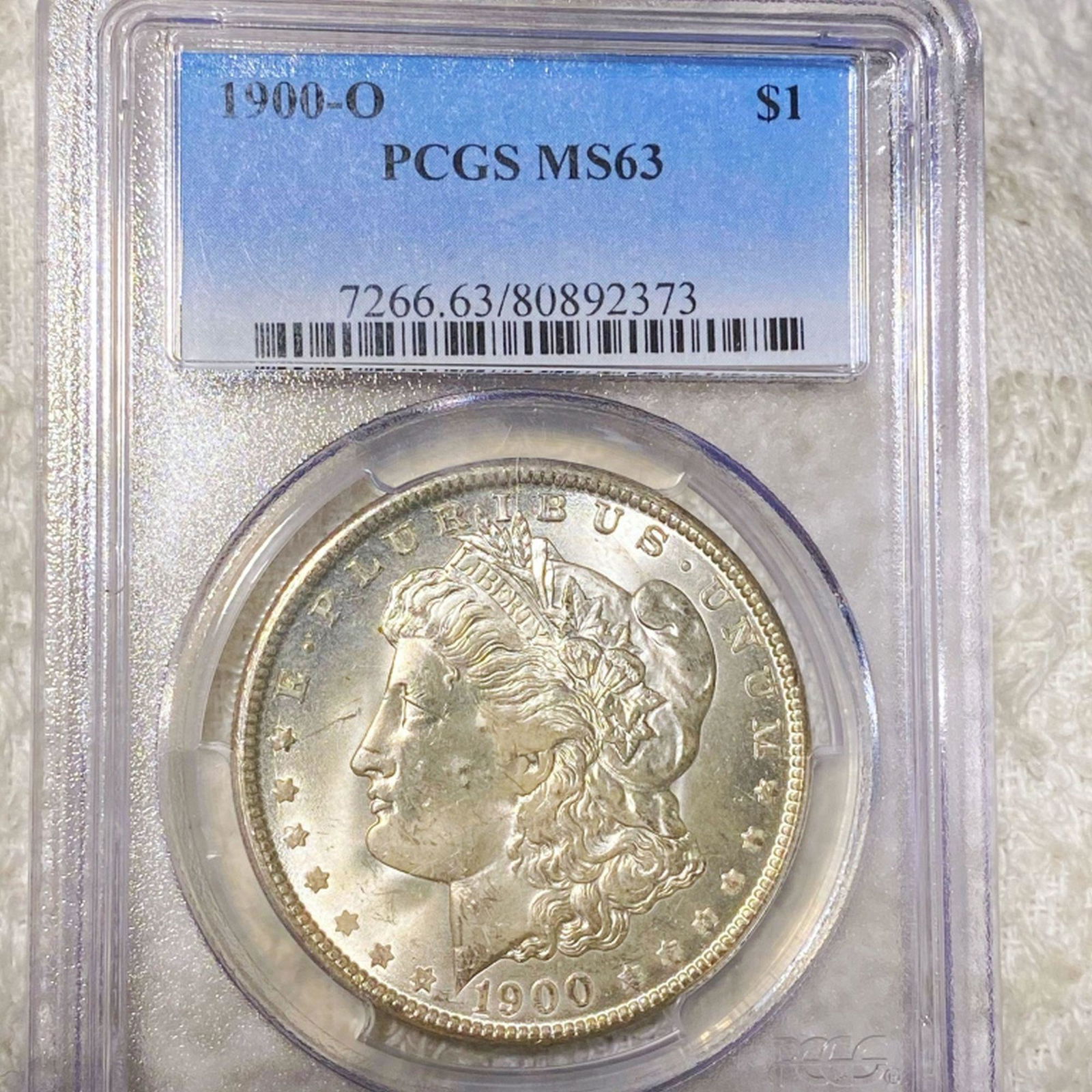 1900-O Morgan Silver Dollar PCGS - MS63 (1 of 2)