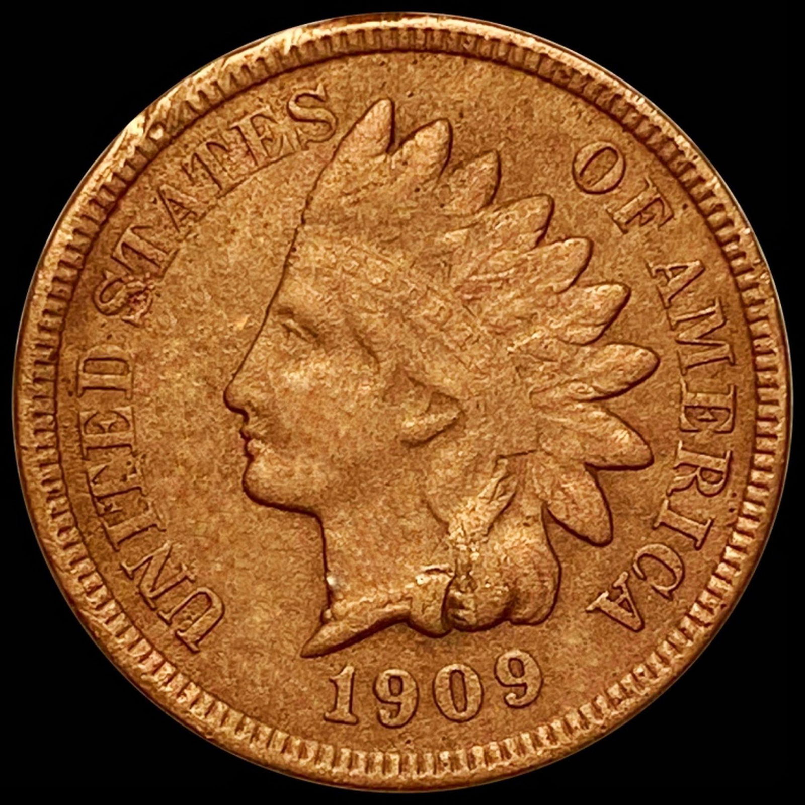 1909-S Indian Head Penny LIGHTLY CIRCULATED (1 of 2)