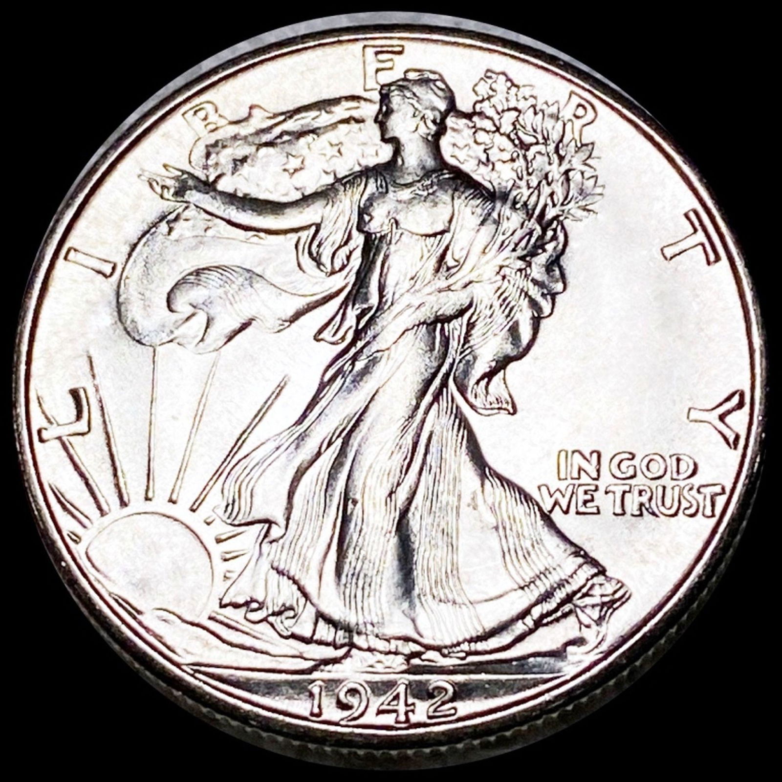 1942-D Walking Half Dollar UNCIRCULATED (1 of 2)